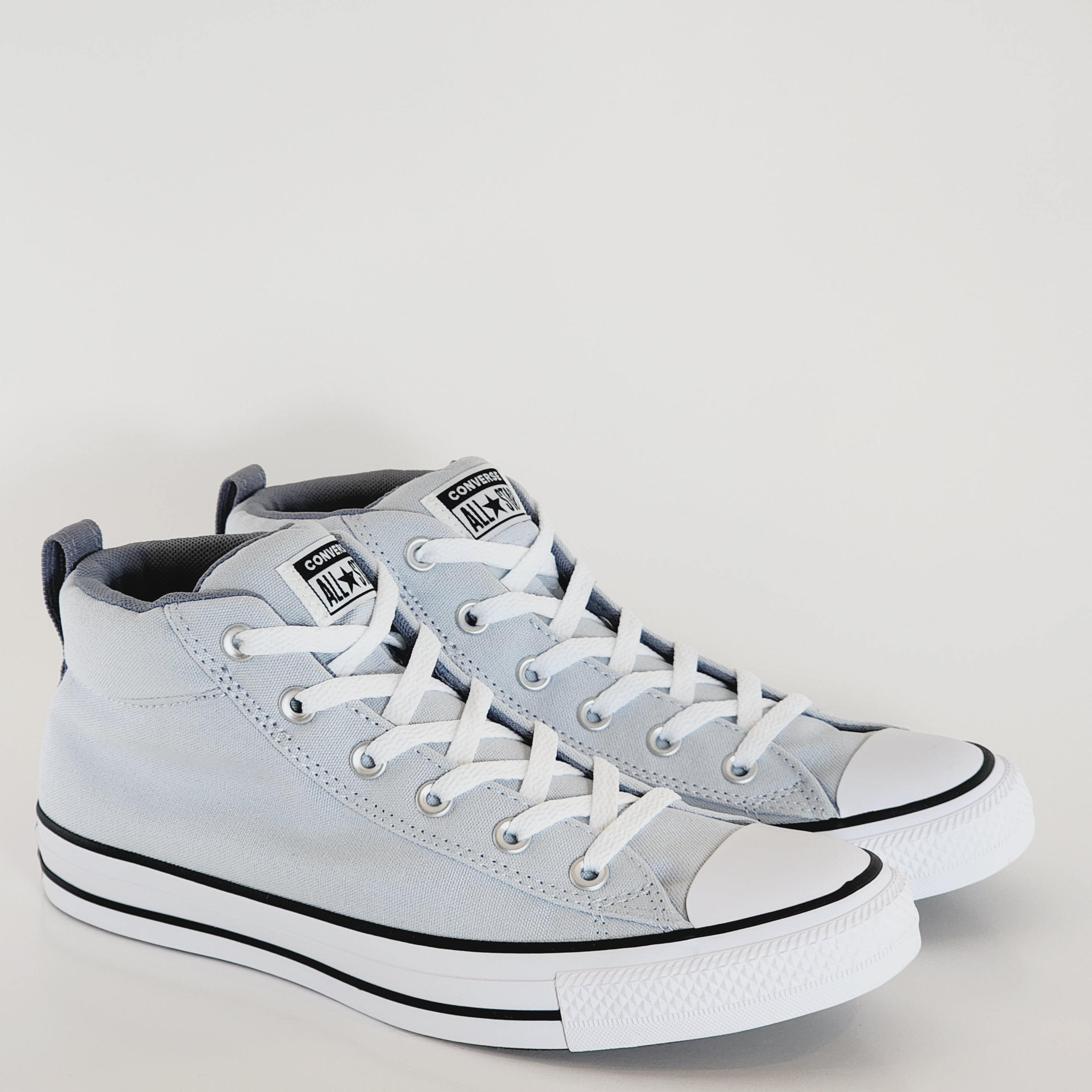 Converse CTAS Street Mid Crafted Ghosted Lunar Grey Unisex Sneakers A0