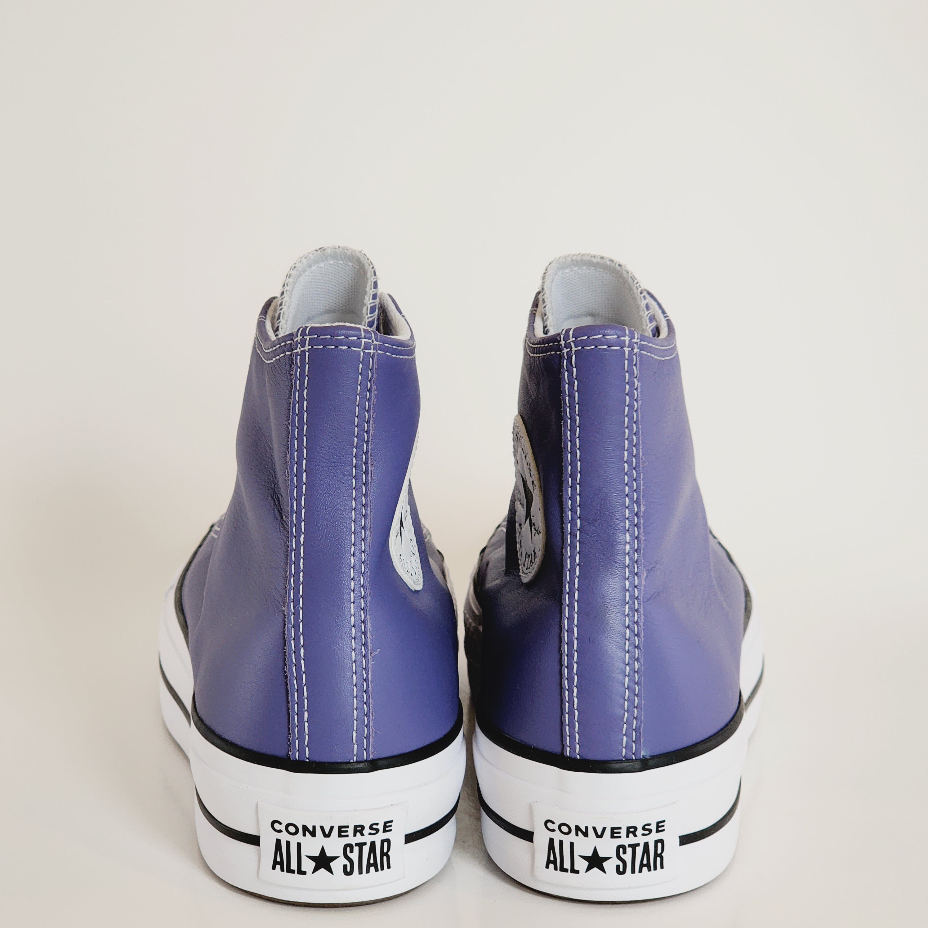 Converse CTAS Lift Hi Slate Lilac Leather Women's Platform Sneakers A09954C NWT