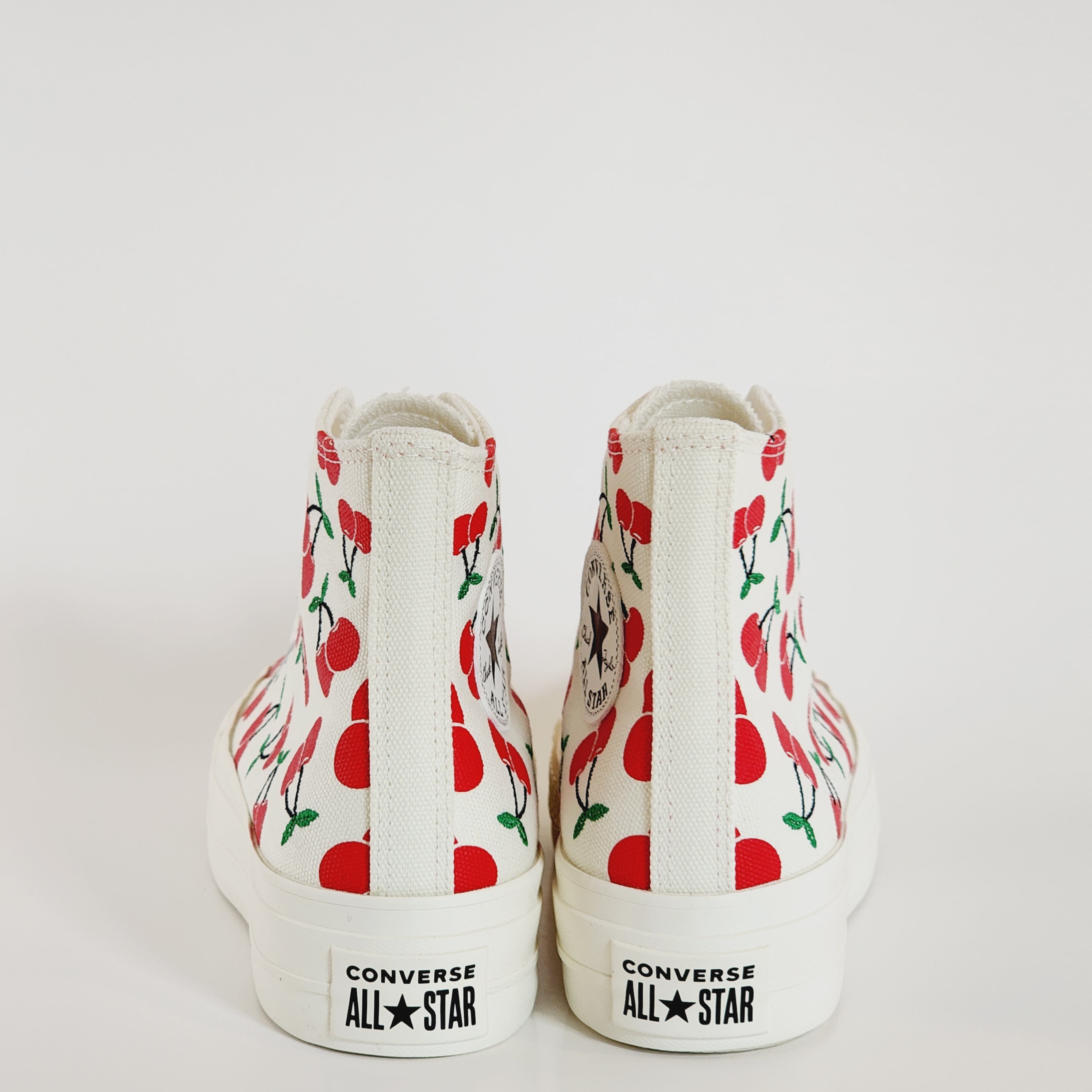 Converse CTAS Lift Hi Cherries Women's Platform Sneakers A08096C NWT