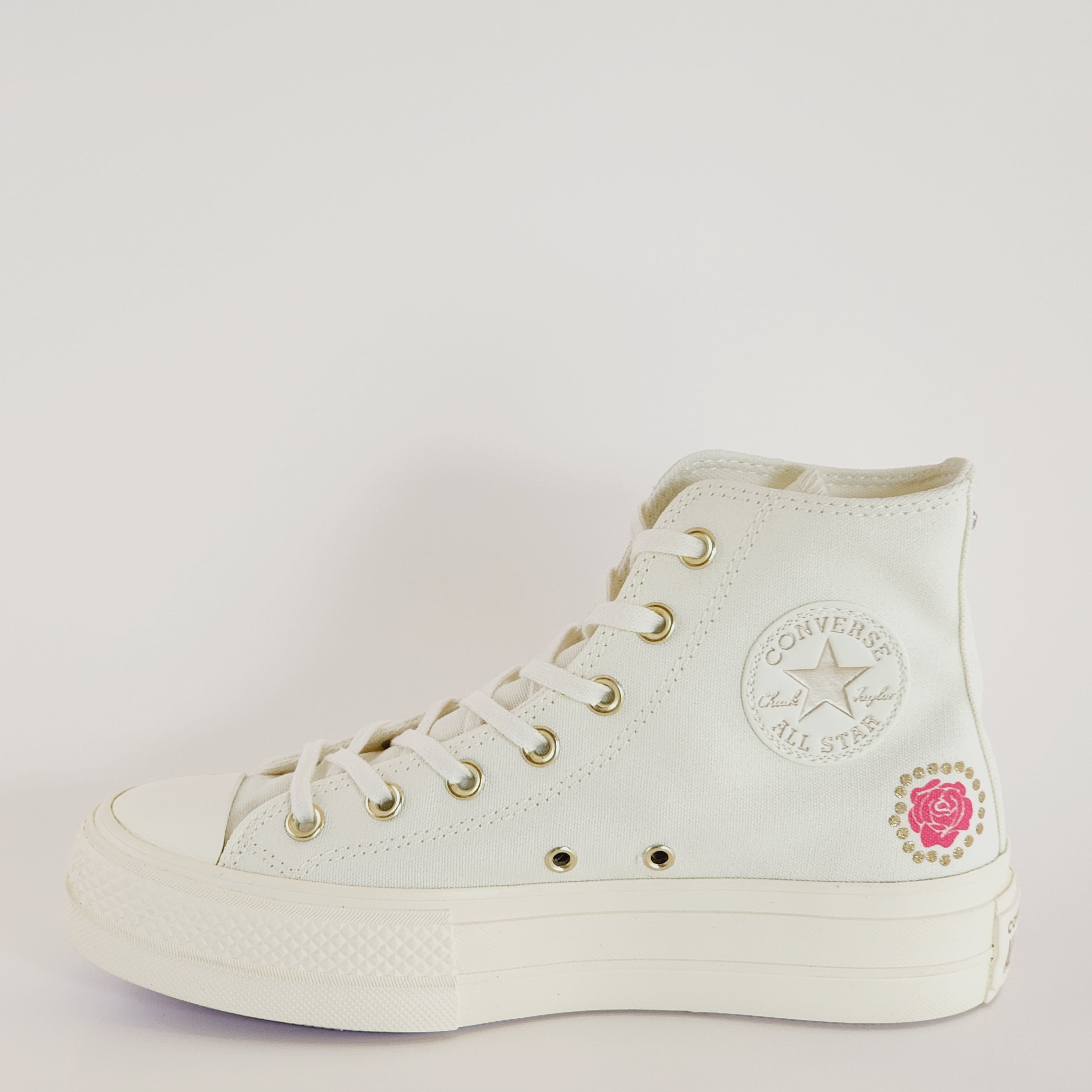 Converse CTAS Lift Hi 'Gem Shine' Women's Platform Sneakers A06833C NWT
