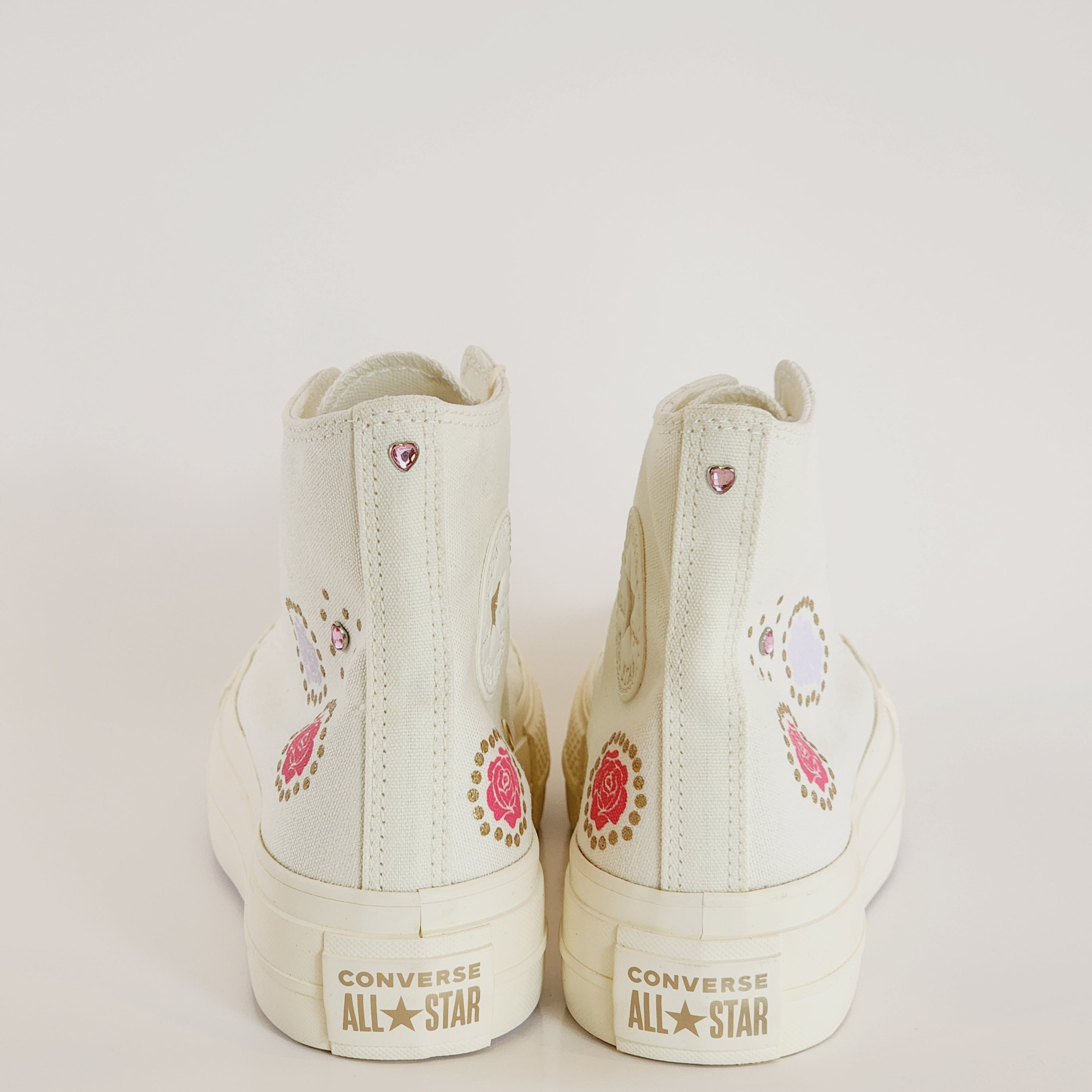 Converse CTAS Lift Hi 'Gem Shine' Women's Platform Sneakers A06833C NWT
