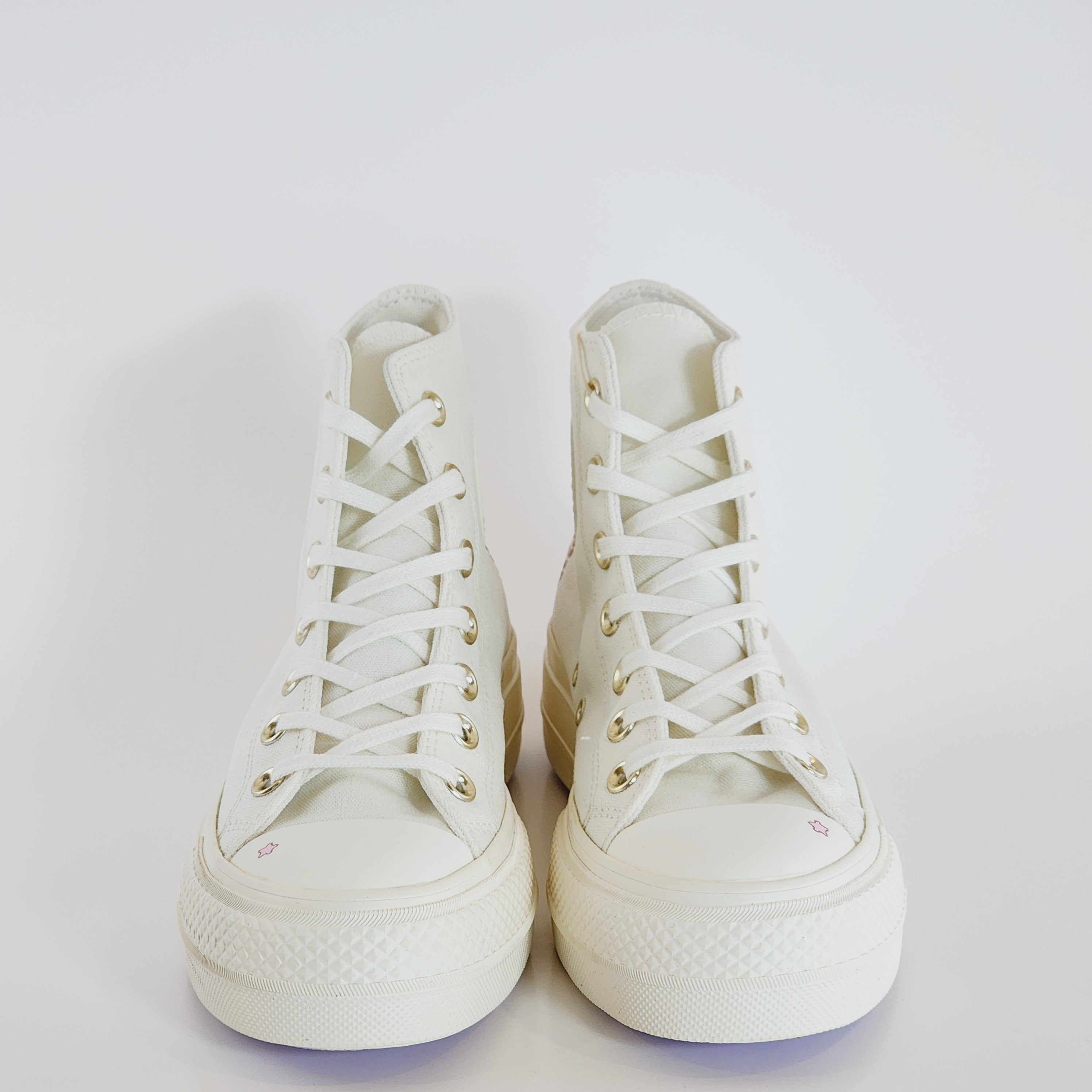 Converse CTAS Lift Hi 'Gem Shine' Women's Platform Sneakers A06833C NWT
