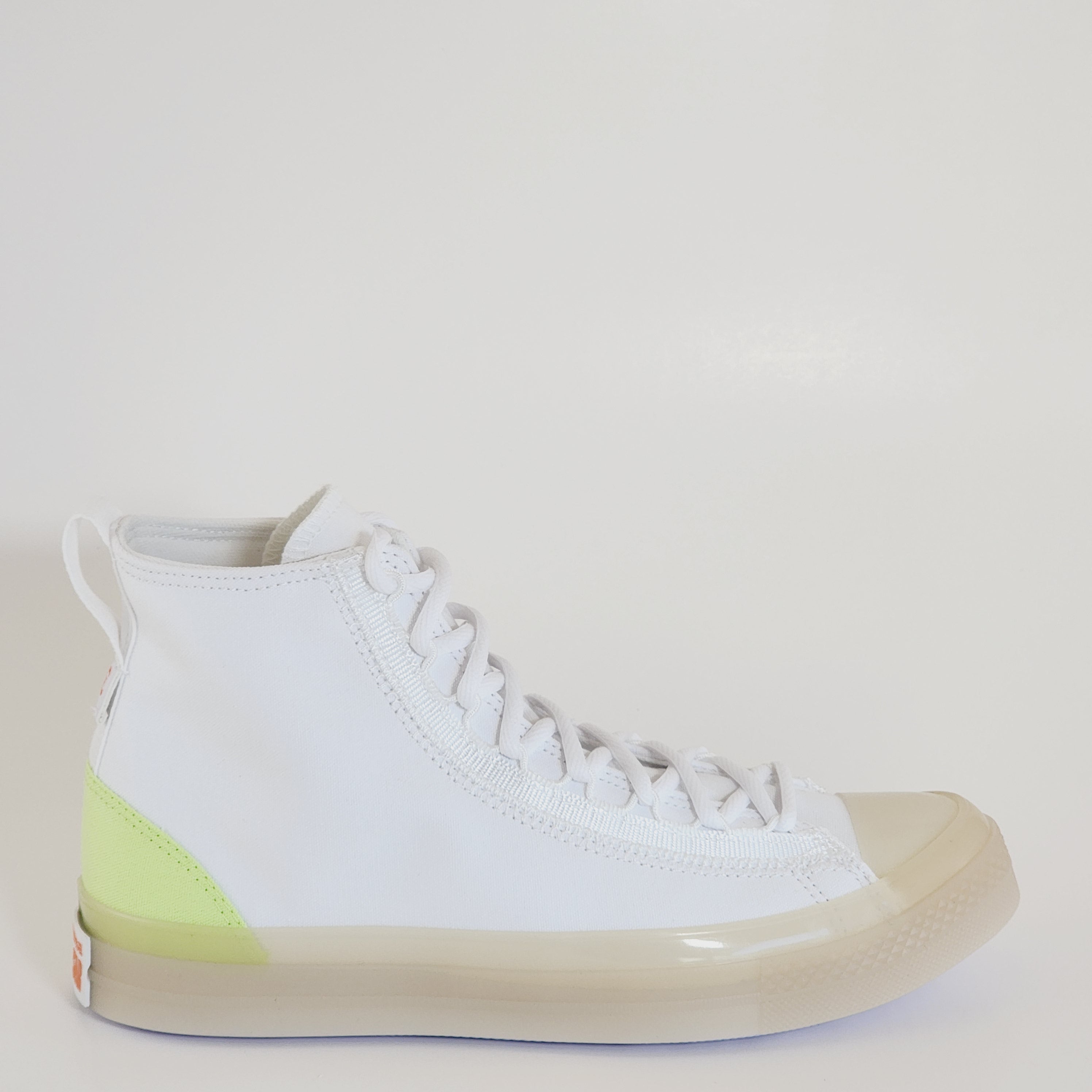 Converse CTAS CX Hi EXP2 White/Citron Canvas Unisex Sneakers A10261C NWT