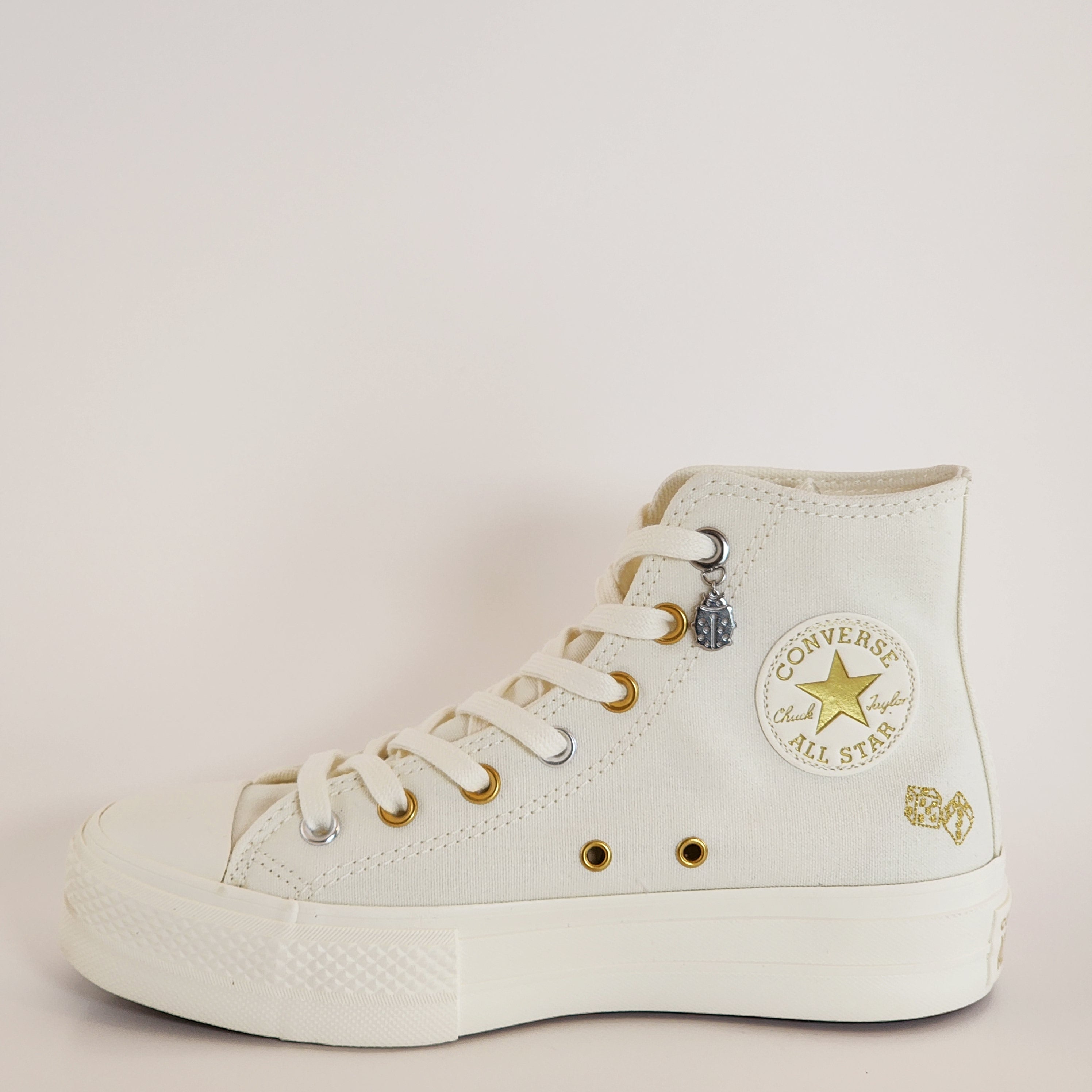 Converse CTAS Lift Hi Luck Charms Women's Platform Sneakers A13406C NWT