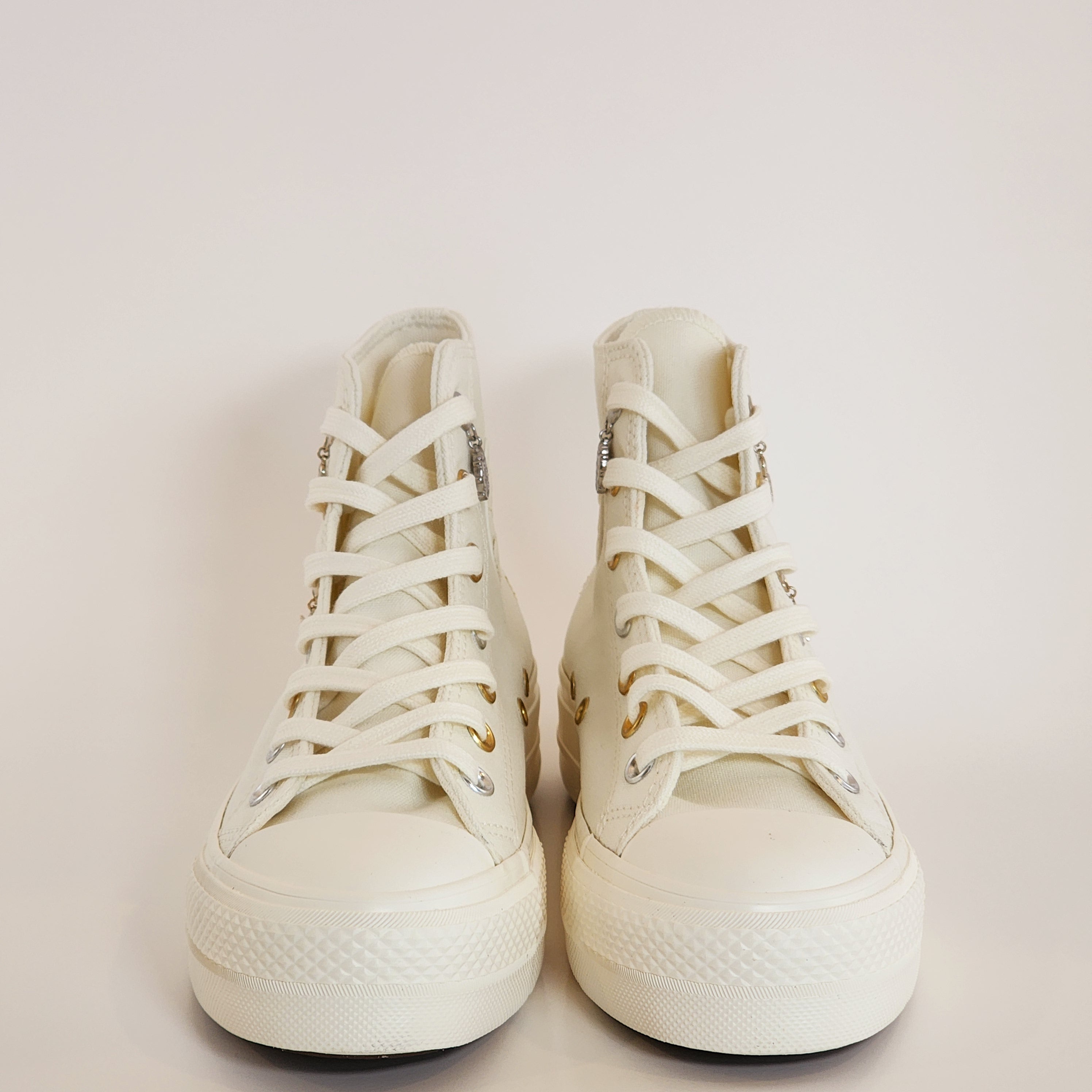 Converse CTAS Lift Hi Luck Charms Women's Platform Sneakers A13406C NWT