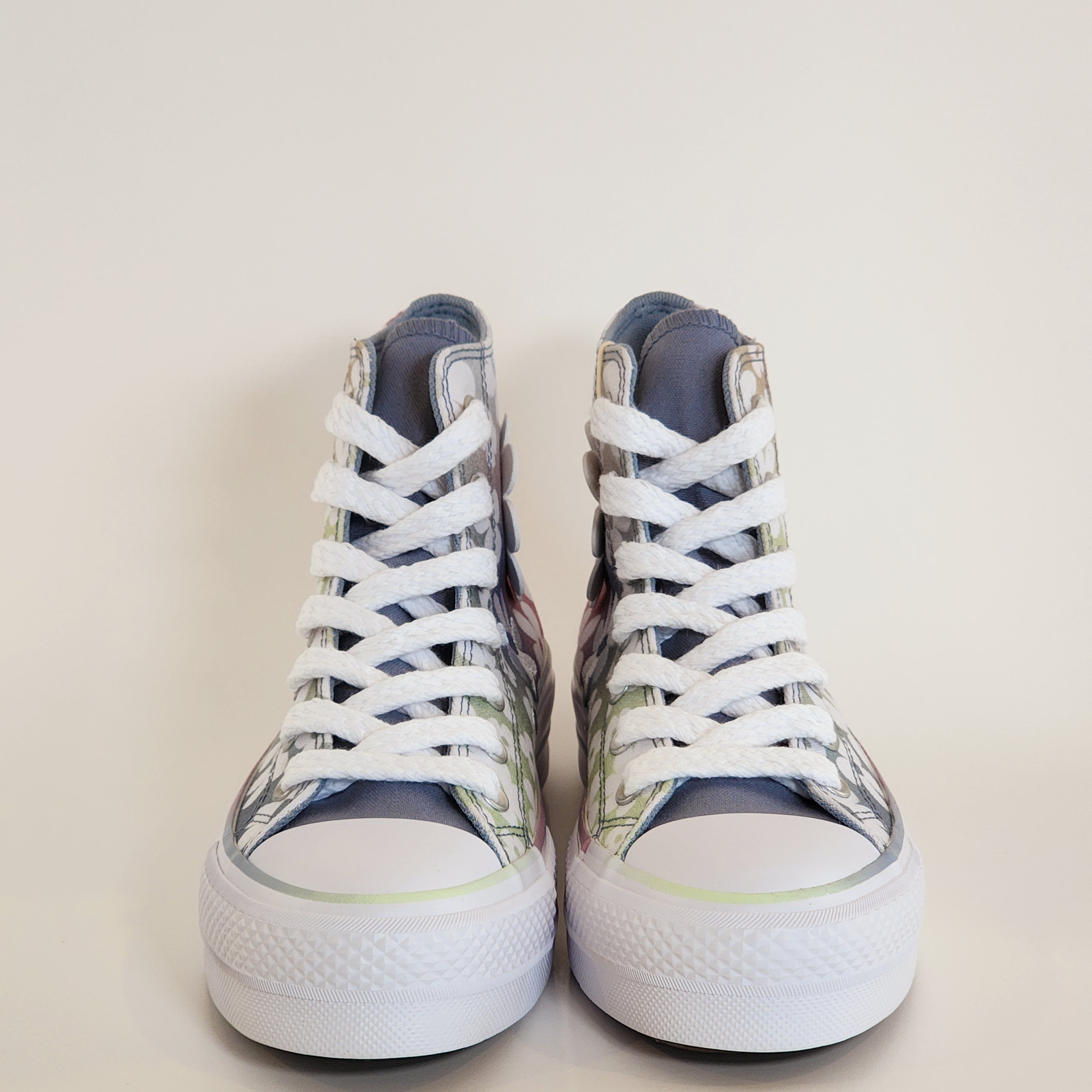 Converse CTAS Lift Hi Gradient Flowers Women's Platform Sneakers A14267C NWT