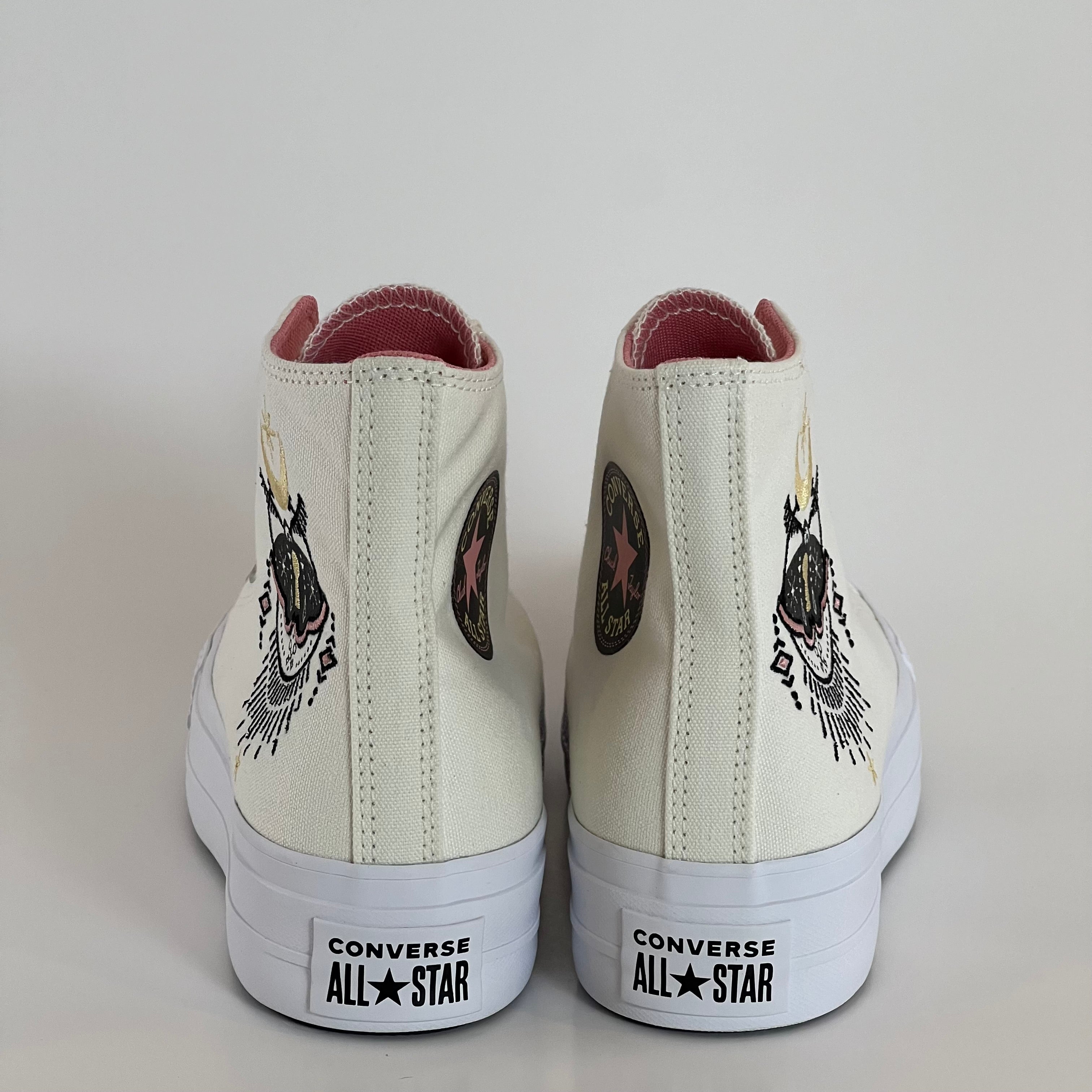 Converse CTAS Hi Lift Alchemy Embroidery Women's Platform Sneakers A08834C NWT