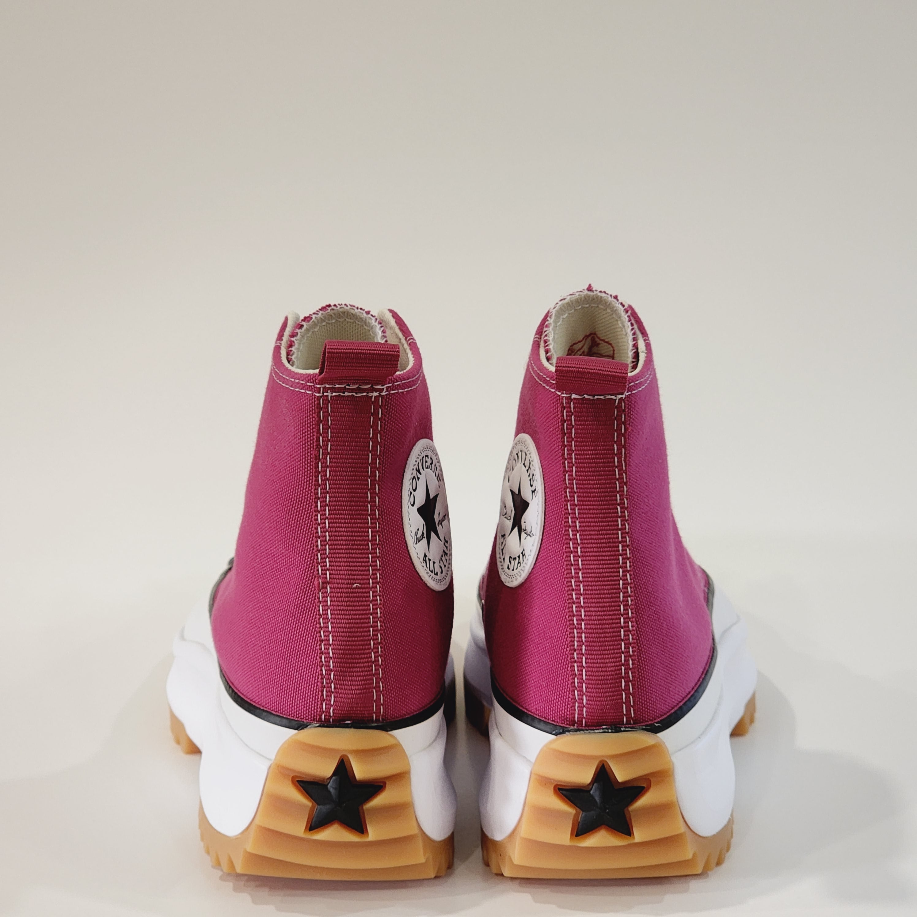 Converse Run Star Hike Hi 'Midnight Hibiscus' Pink Platform Sneakers 172362C NWT