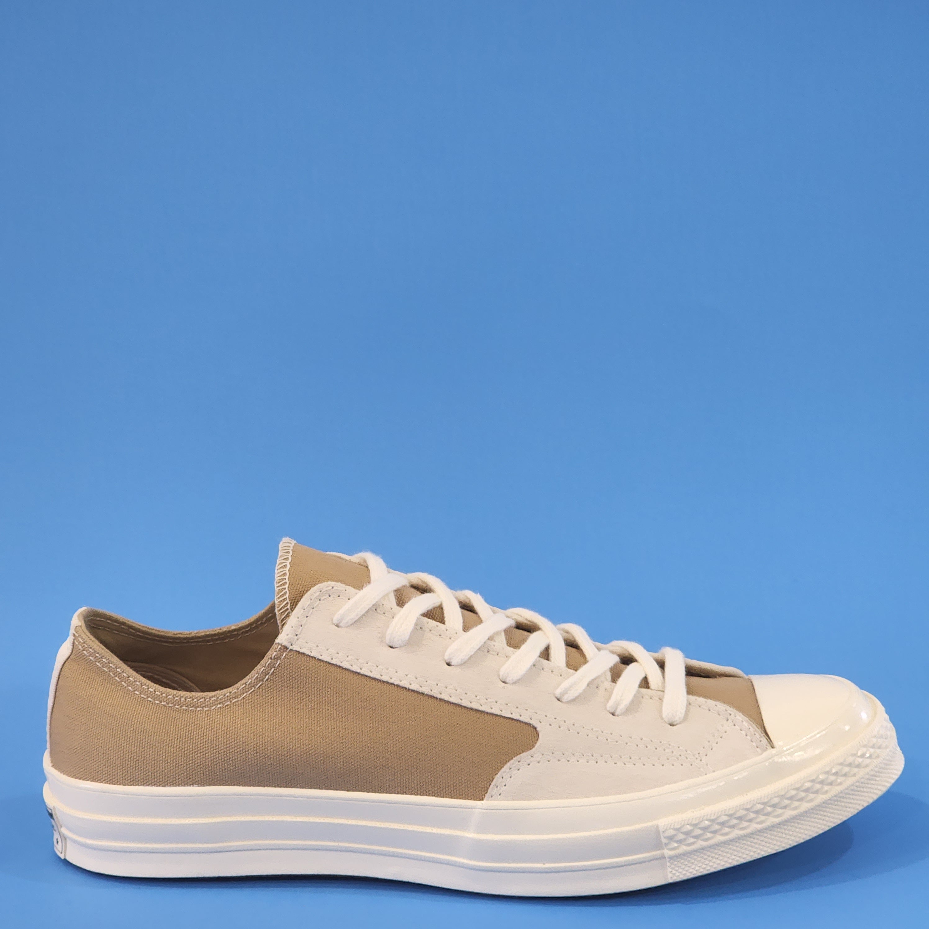 Converse Chuck 70 Low Ox 'Final Club' Nomad Khaki Canvas Sneakers 168608C NWT