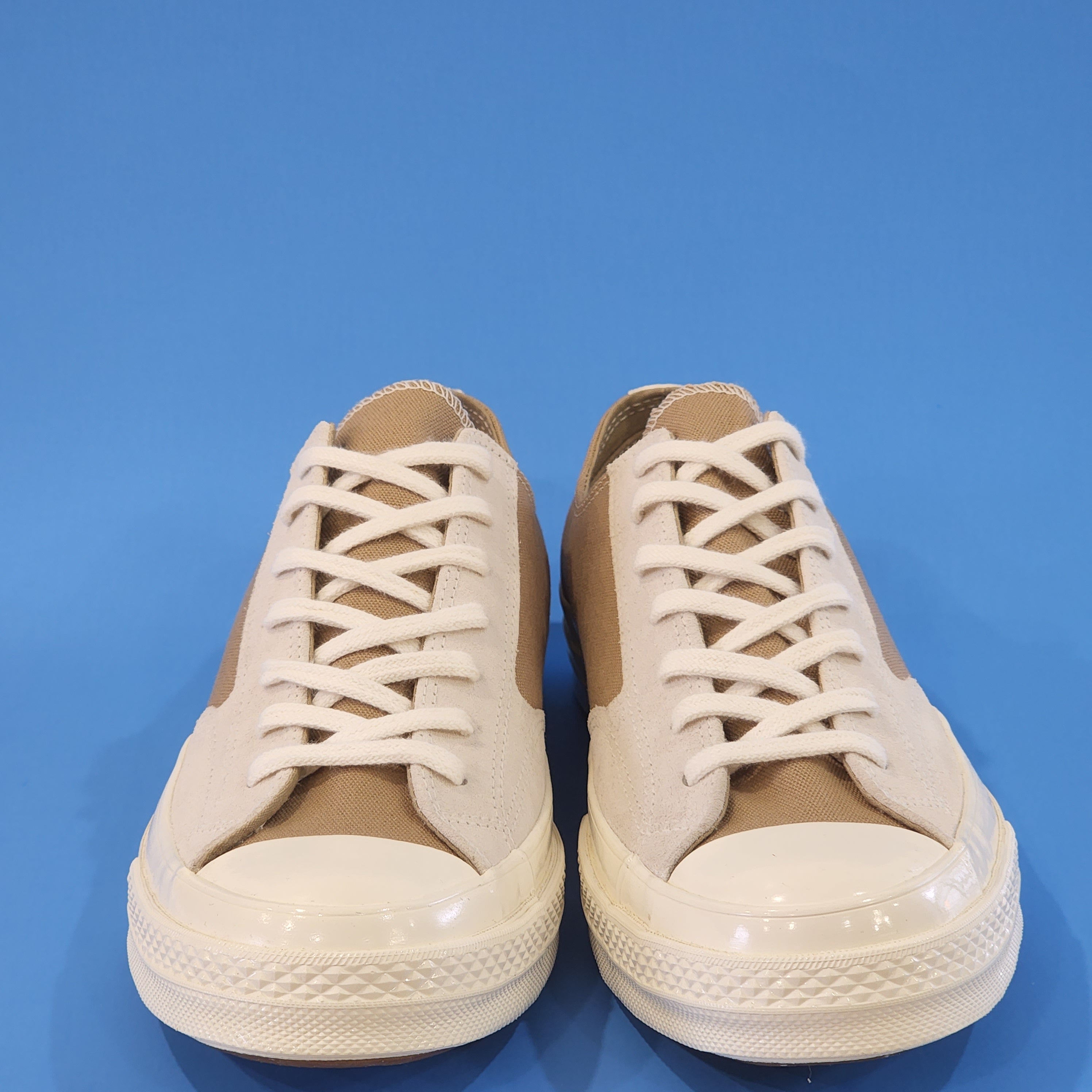 Converse Chuck 70 Low Ox 'Final Club' Nomad Khaki Canvas Sneakers 168608C NWT