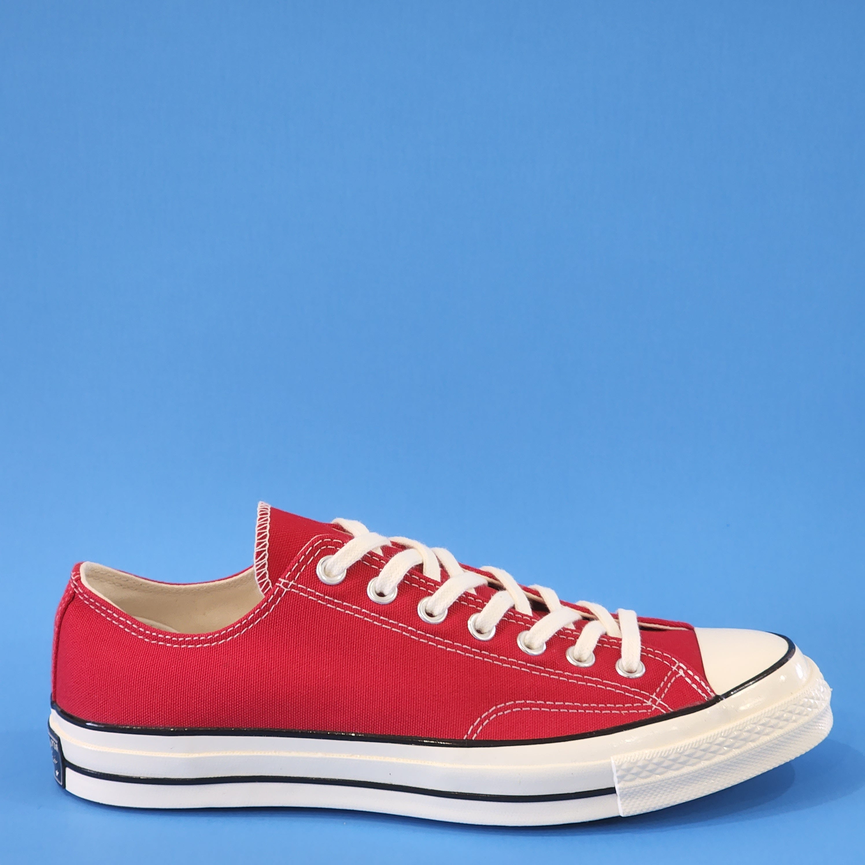 Converse Chuck 70 Low Ox Classic Enamel Red Unisex Sneakers 164949C NWT