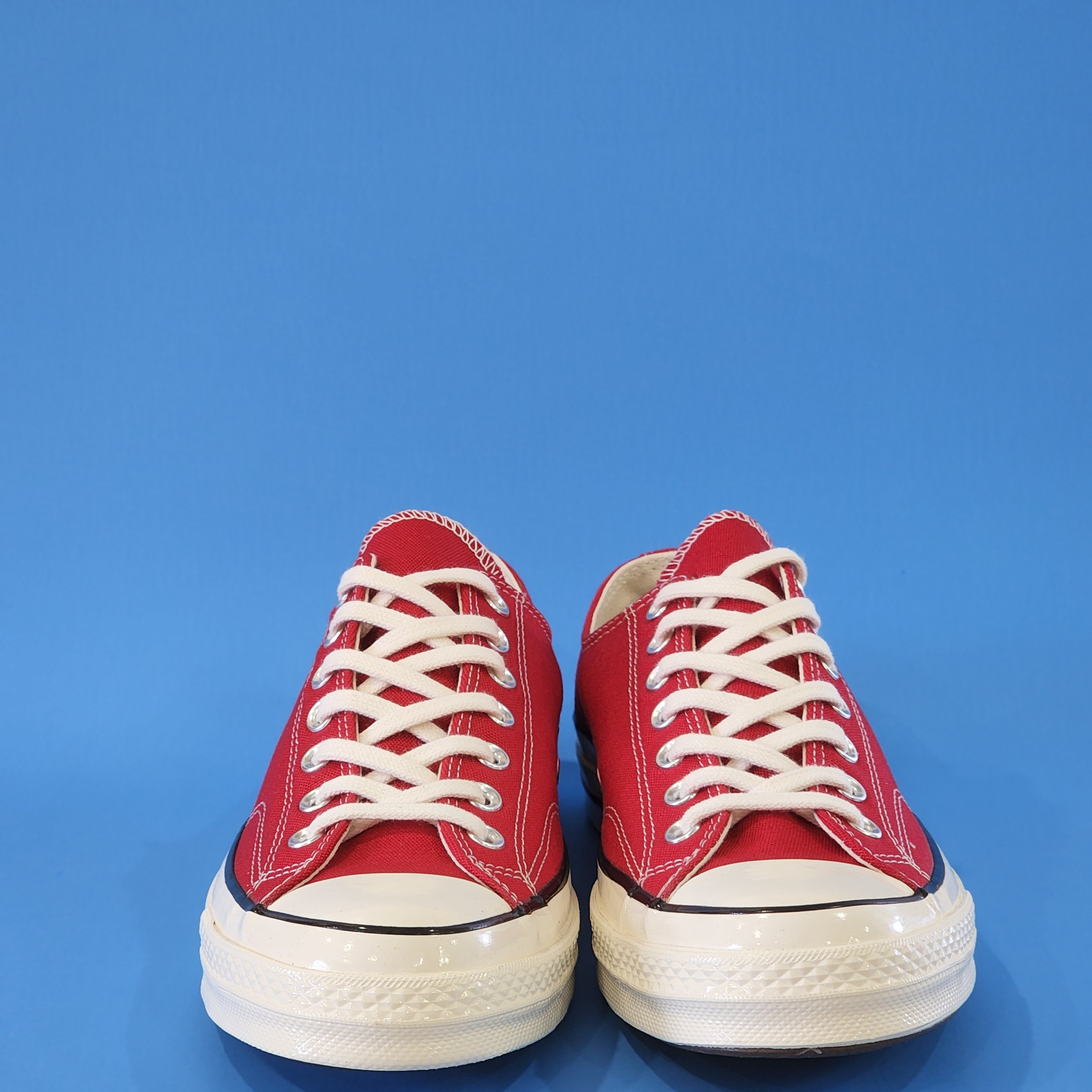 Converse Chuck 70 Low Ox Classic Enamel Red Unisex Sneakers 164949C NWT