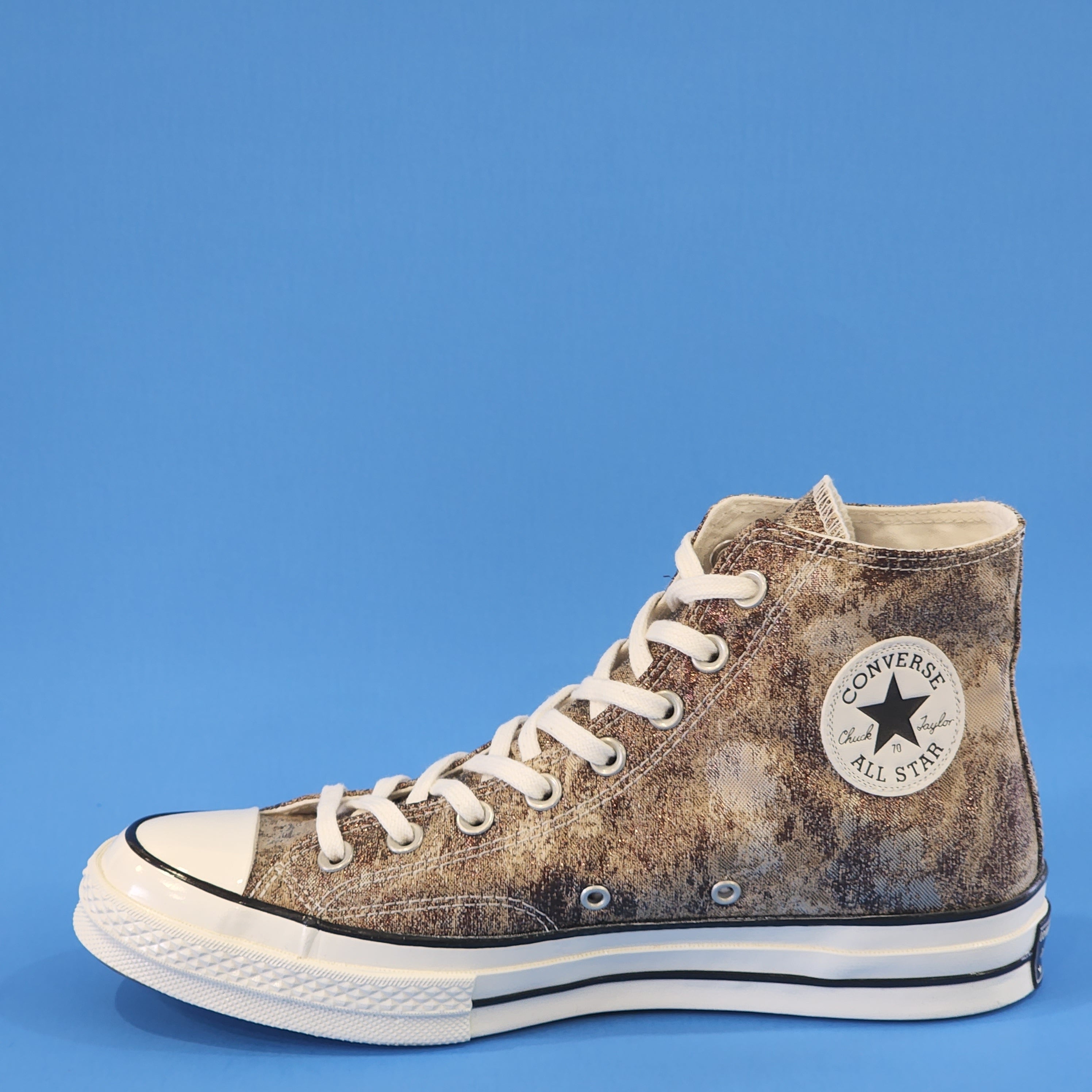 Converse Chuck 70 Hi Elevated Metallic Bronze Women's Sneakers 570530C NWT