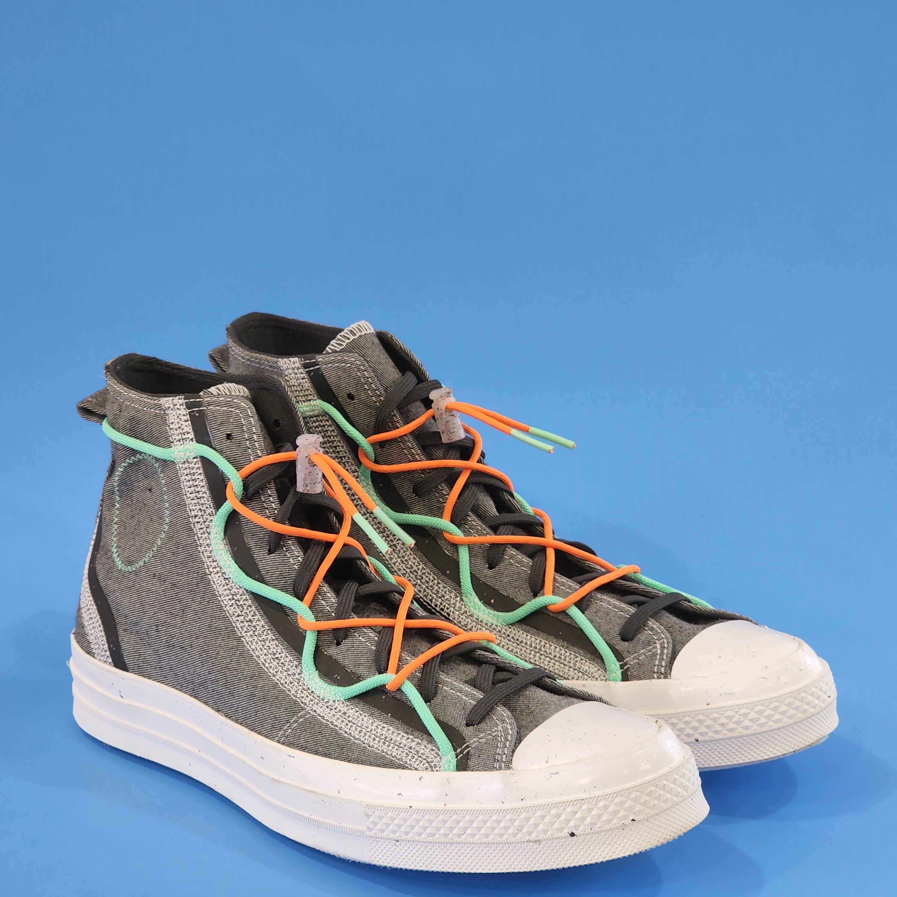 Converse Chuck 70 Hi Renew Ash Storm Unisex Sneakers 170948C NWT