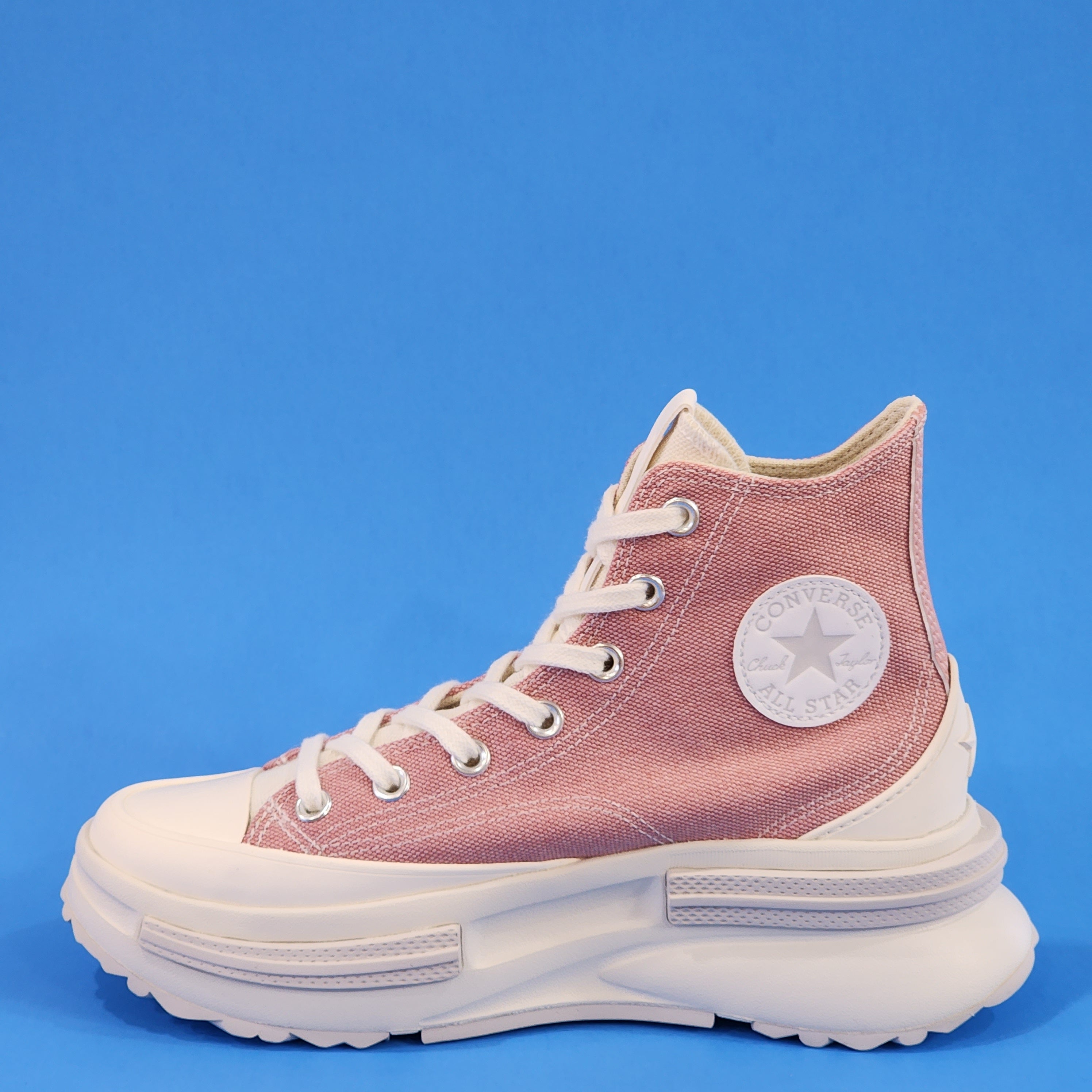 Converse Run Star Legacy CX Rust Pink Women's Platform Sneakers A00873C NWT