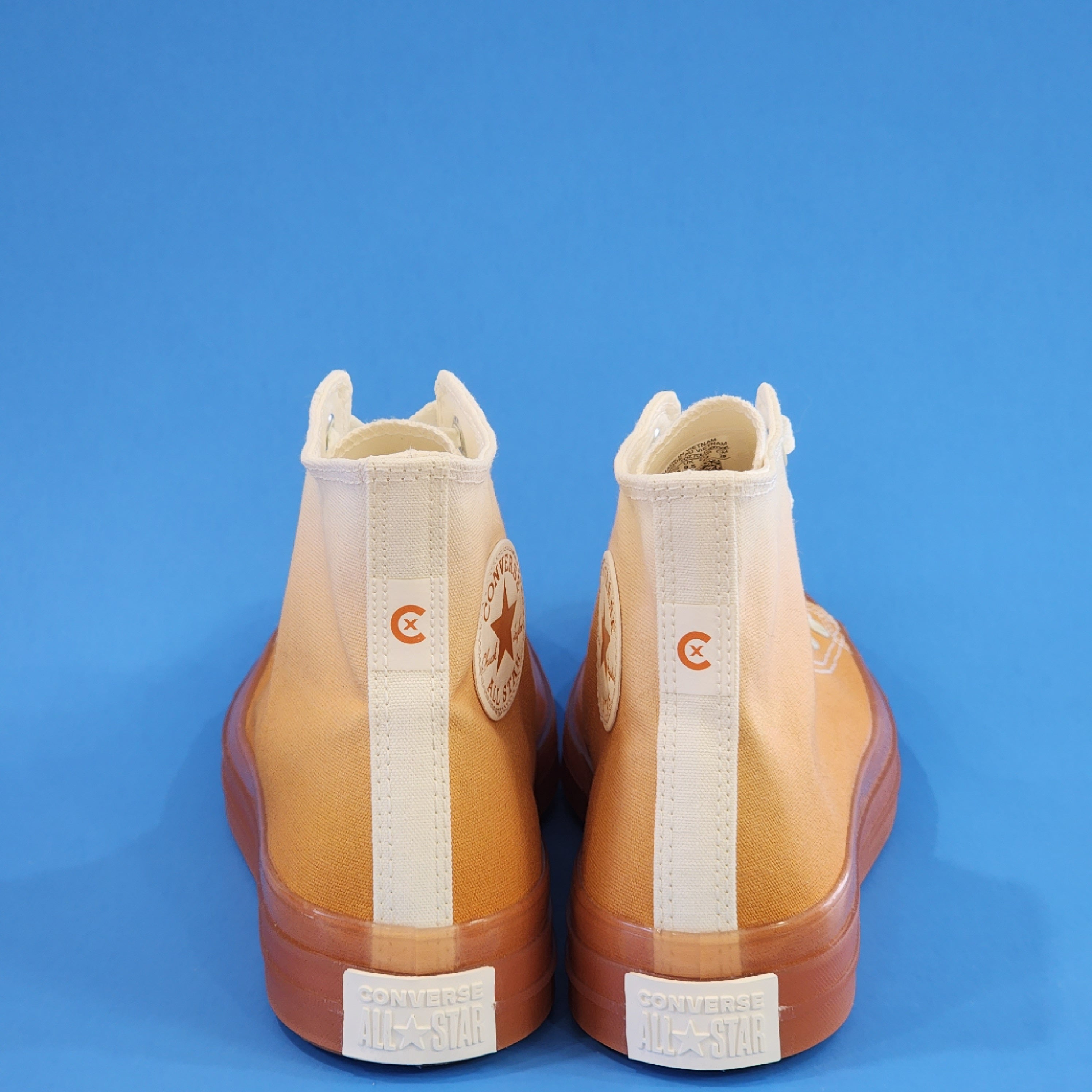 Converse CTAS CX Hi 'Gradient' Egret/Monarch Canvas Unisex Sneakers A01687C NWT