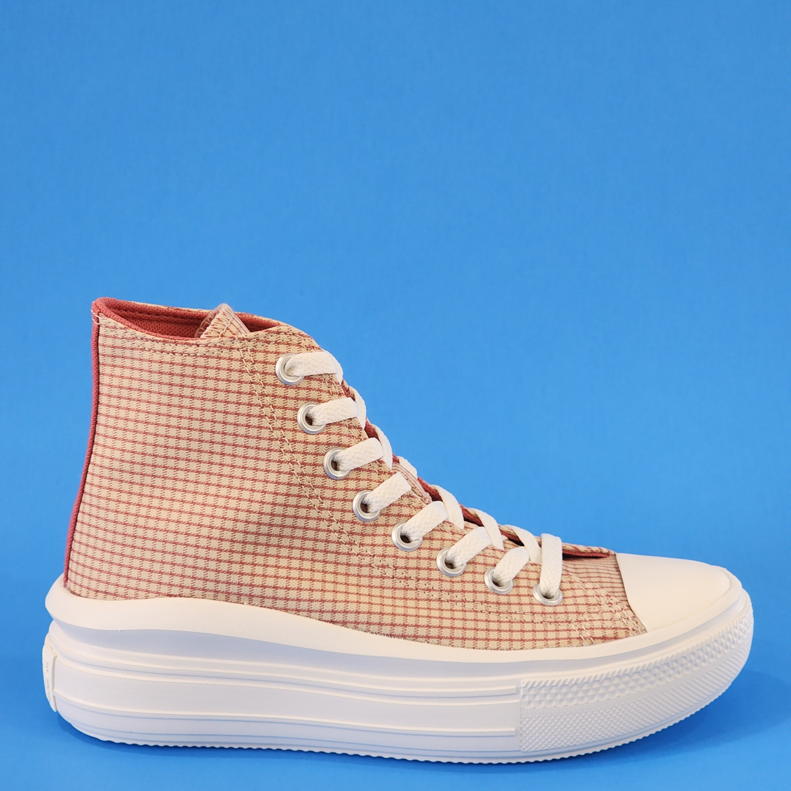 Converse CTAS Move Hi Checkered Women's Platform Sneakers A05130C NWT