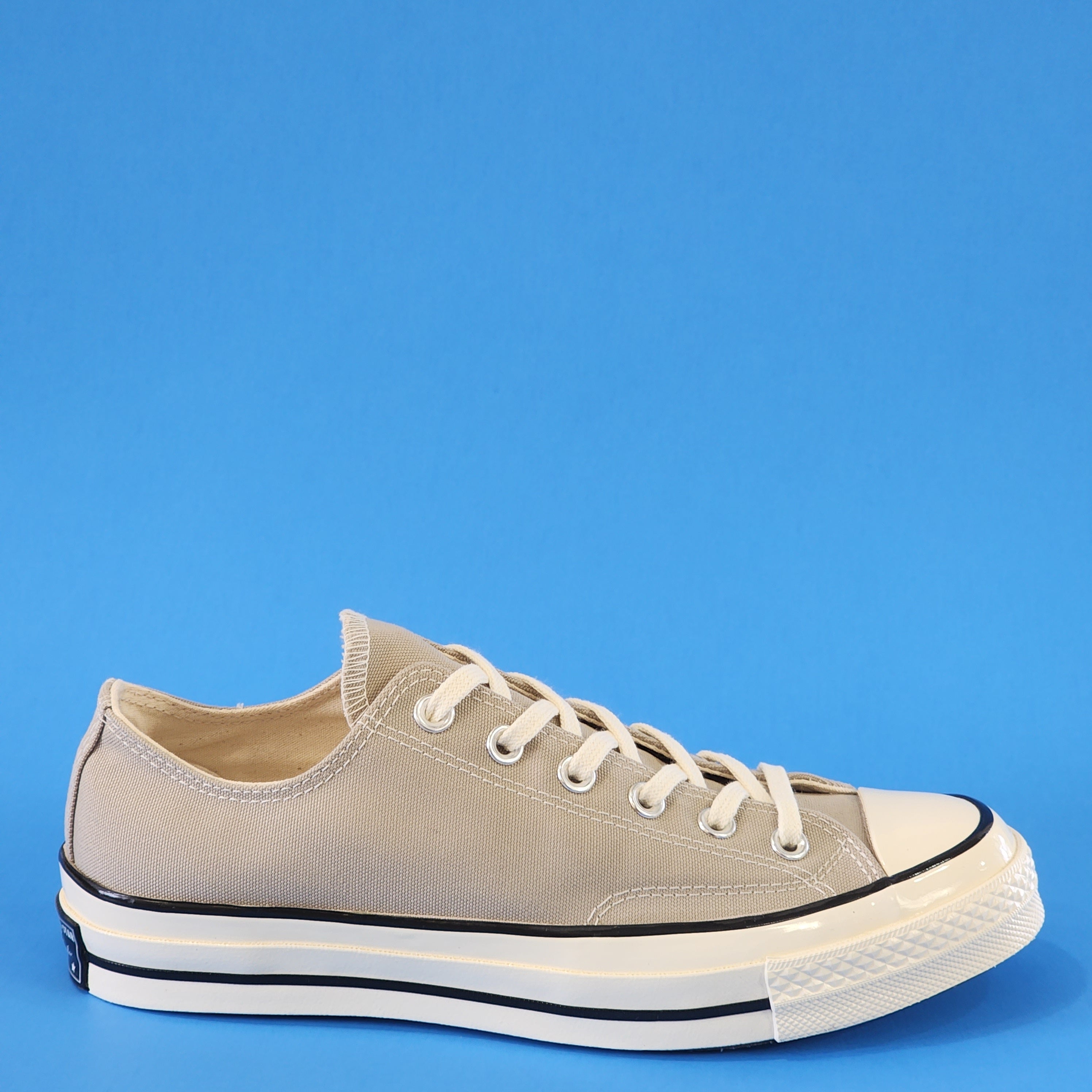 Converse Chuck 70 Low Recycled Canvas Papyrus/Black/Egret Sneakers 172680C NWT
