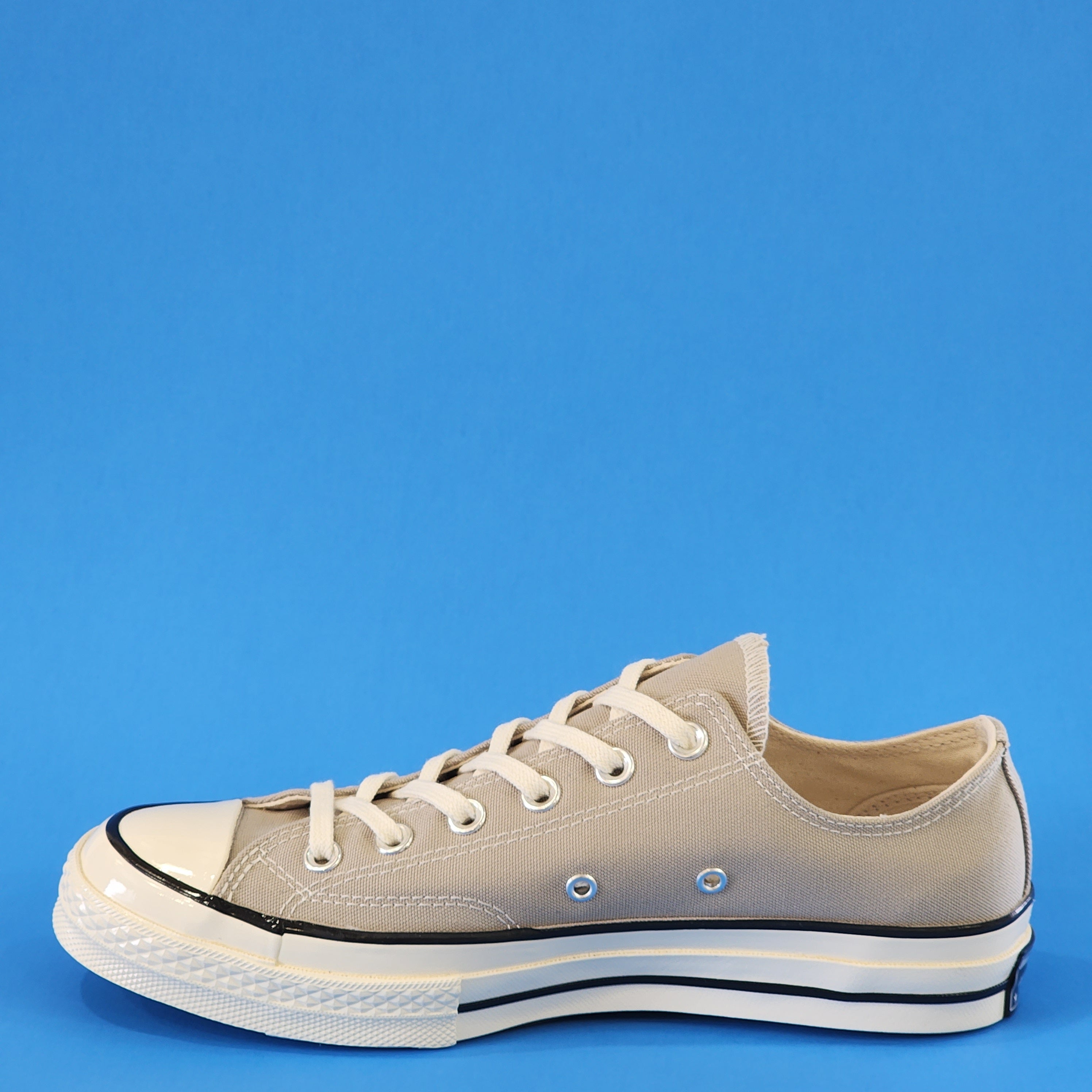 Converse Chuck 70 Low Recycled Canvas Papyrus/Black/Egret Sneakers 172680C NWT