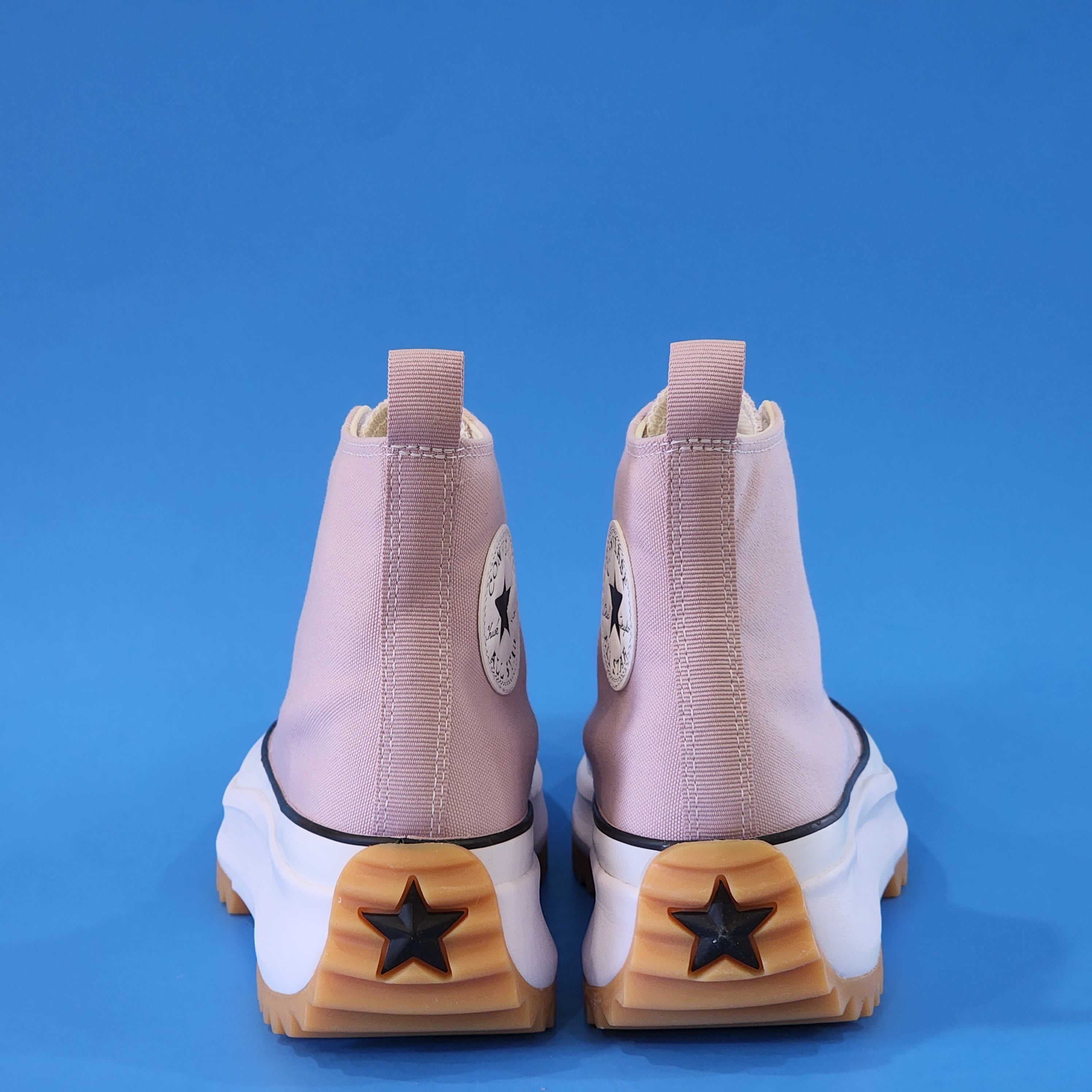 Converse Run Star Hike Hi 'Himalayan Salt' Pink Platform Sneakers 171668C NWT