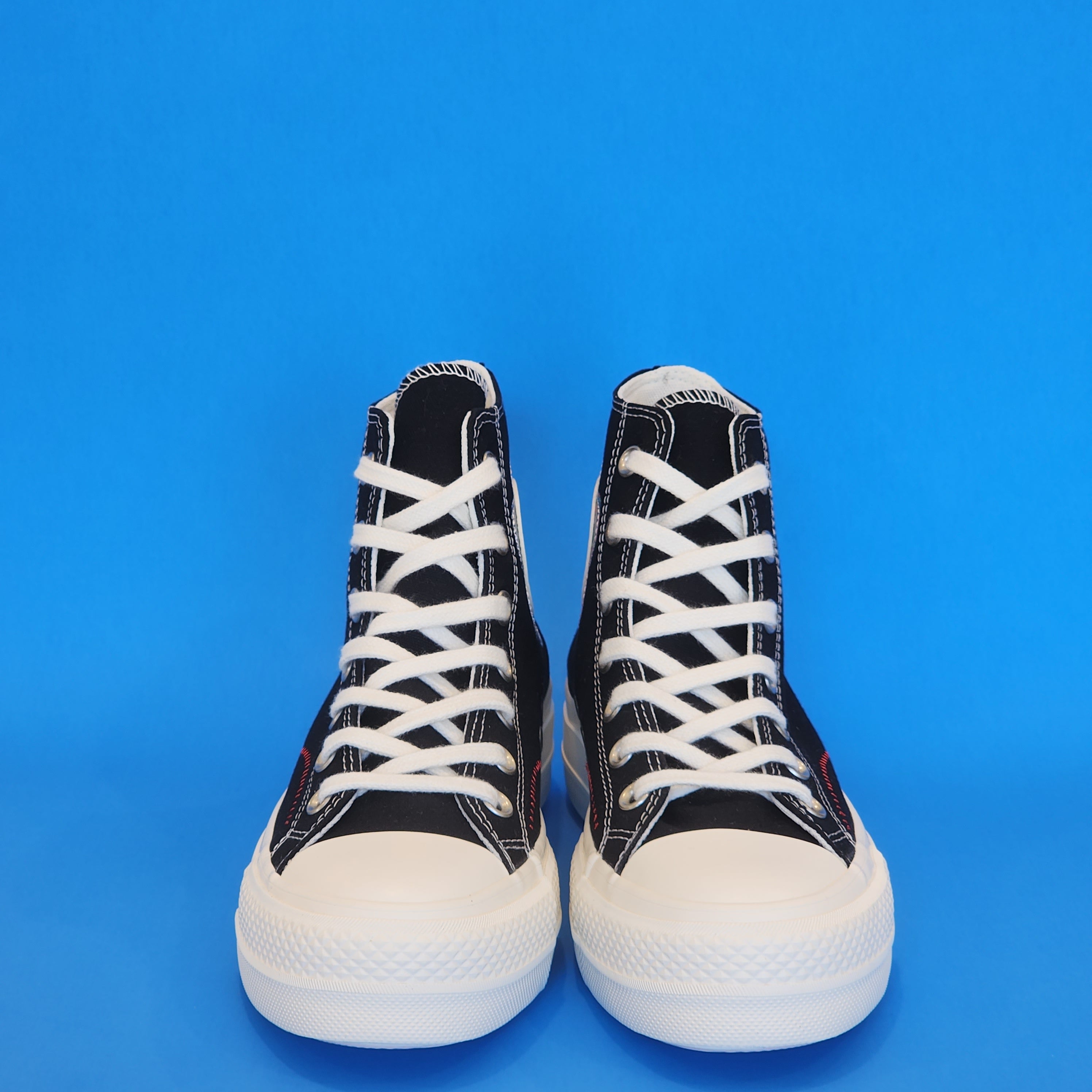 Converse CTAS Hi Lift Crafted Patchwork Women's Platform Sneakers A05194C NWT