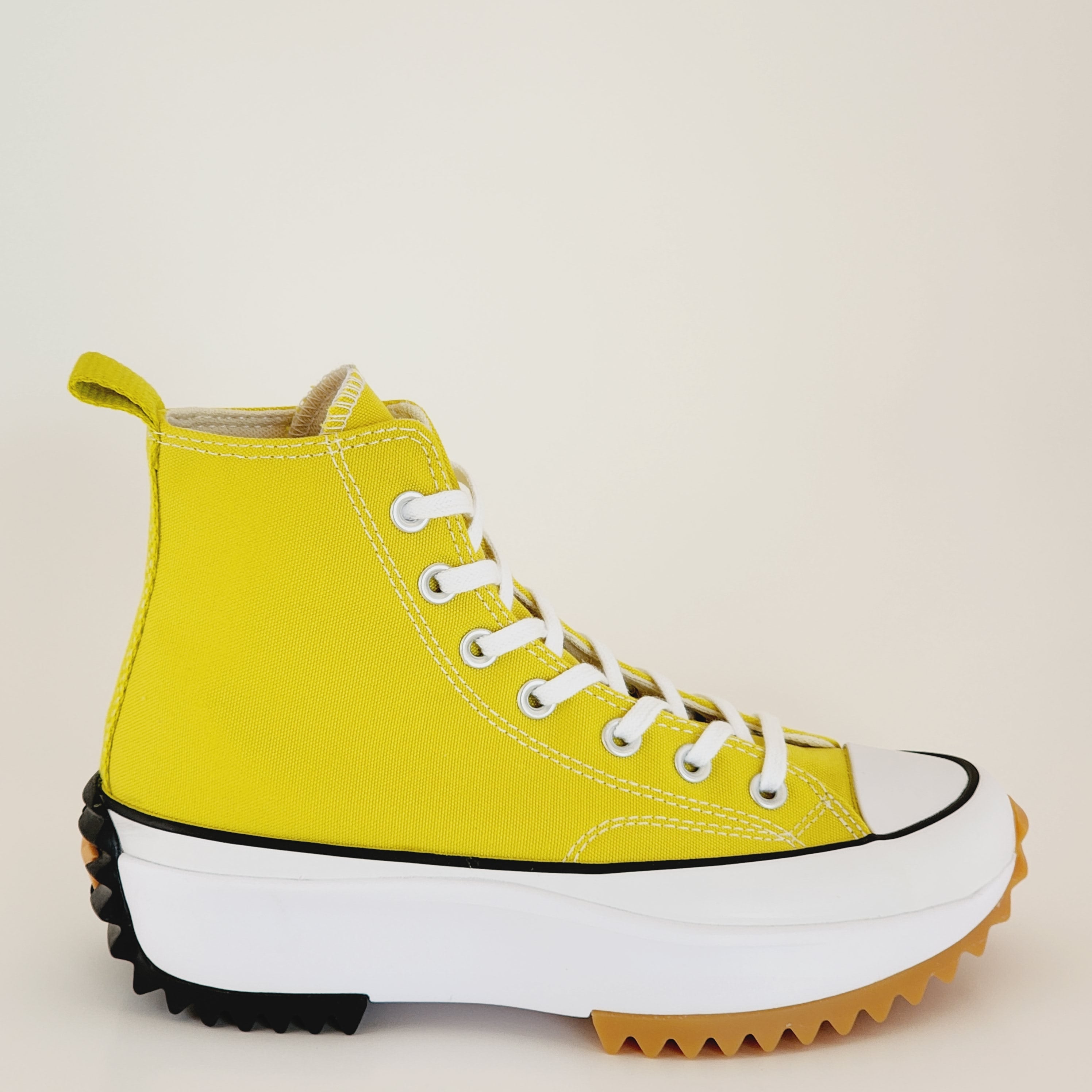 Converse Run Star Hike Hi 'Bitter Lemon' Women's Platform Sneakers A01365C NWT