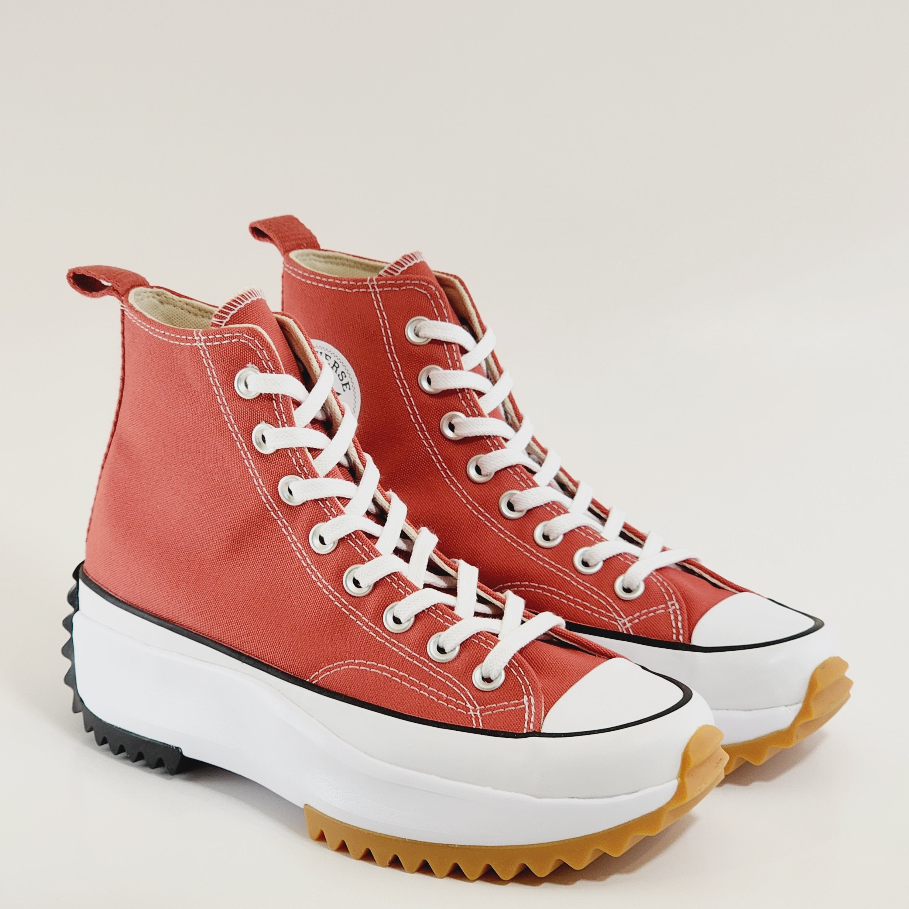 Converse Run Star Hike Hi 'Rhubarb Pie' Women's Platform Sneakers A05136C NWT