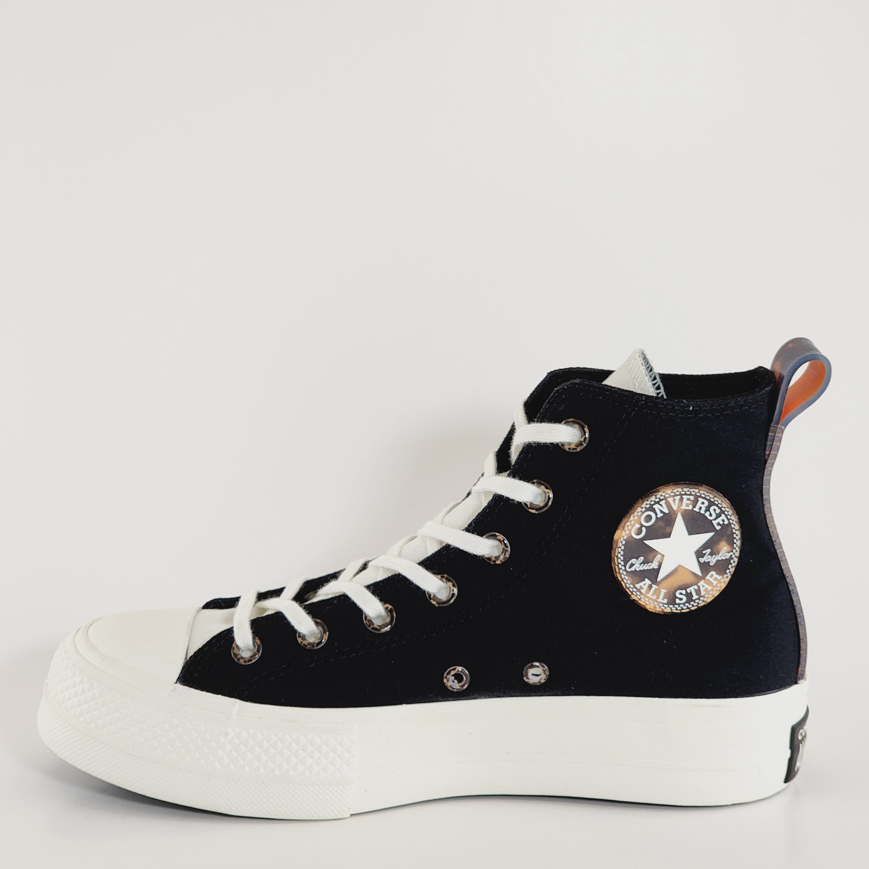 Converse CTAS Hi Lift Tortoise Canvas Women's Platform Sneakers A05257C NWT