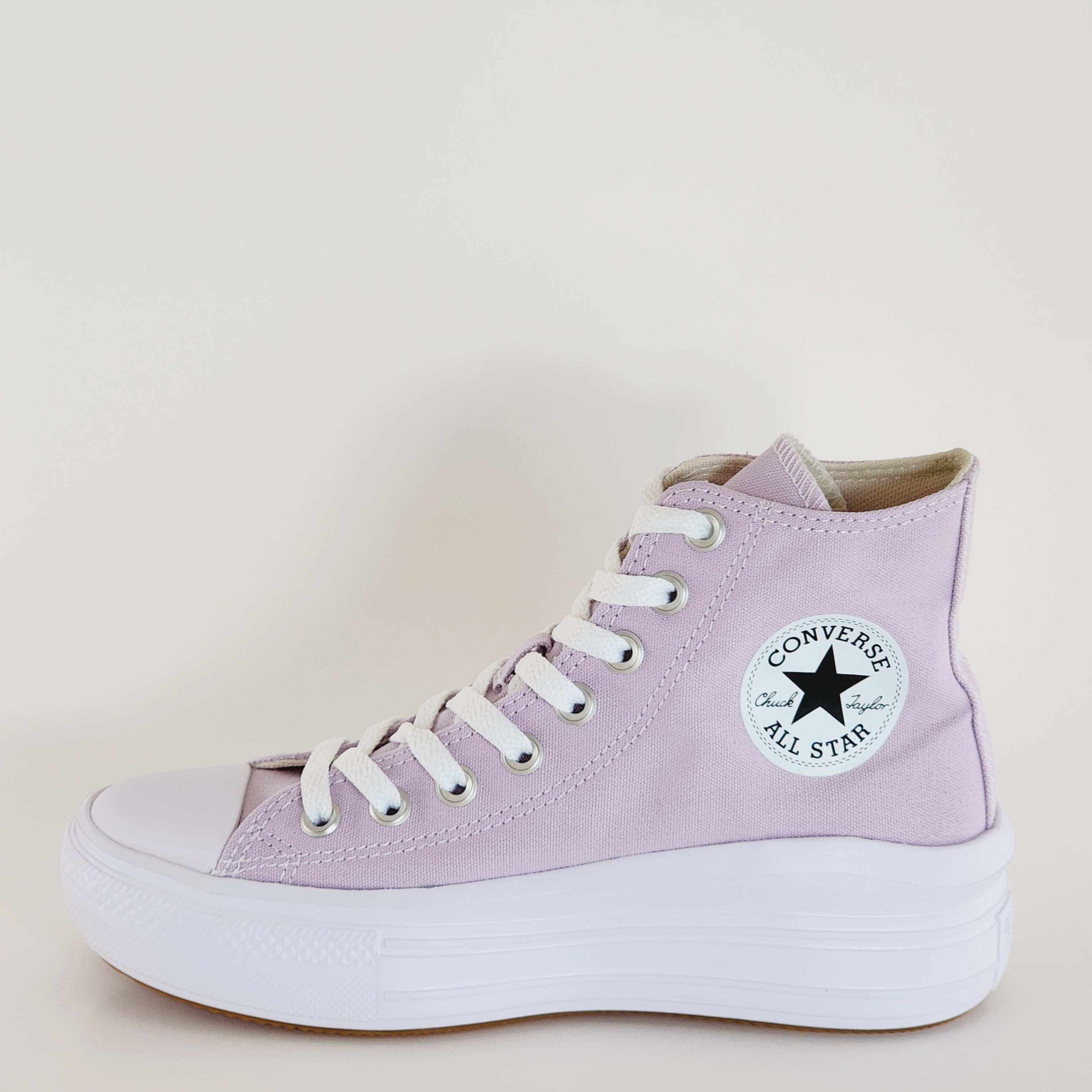 Converse CTAS Move Hi 'Pale Amethyst' Women's Platform Sneakers 572722C NWT