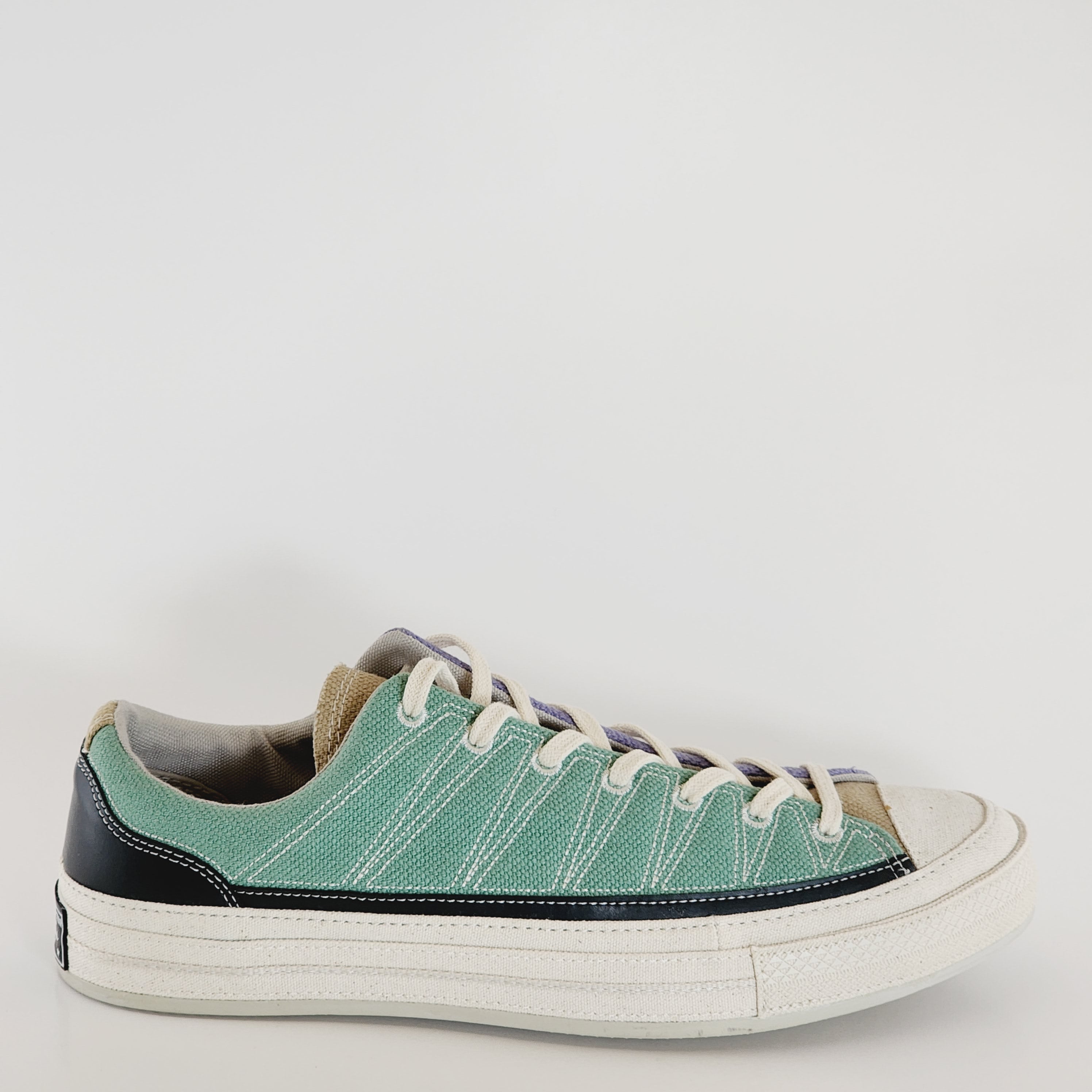 Converse Chuck 70 Low Ox Cozy Granola Cool Sage/Slate Lilac Sneakers 171549C NWT