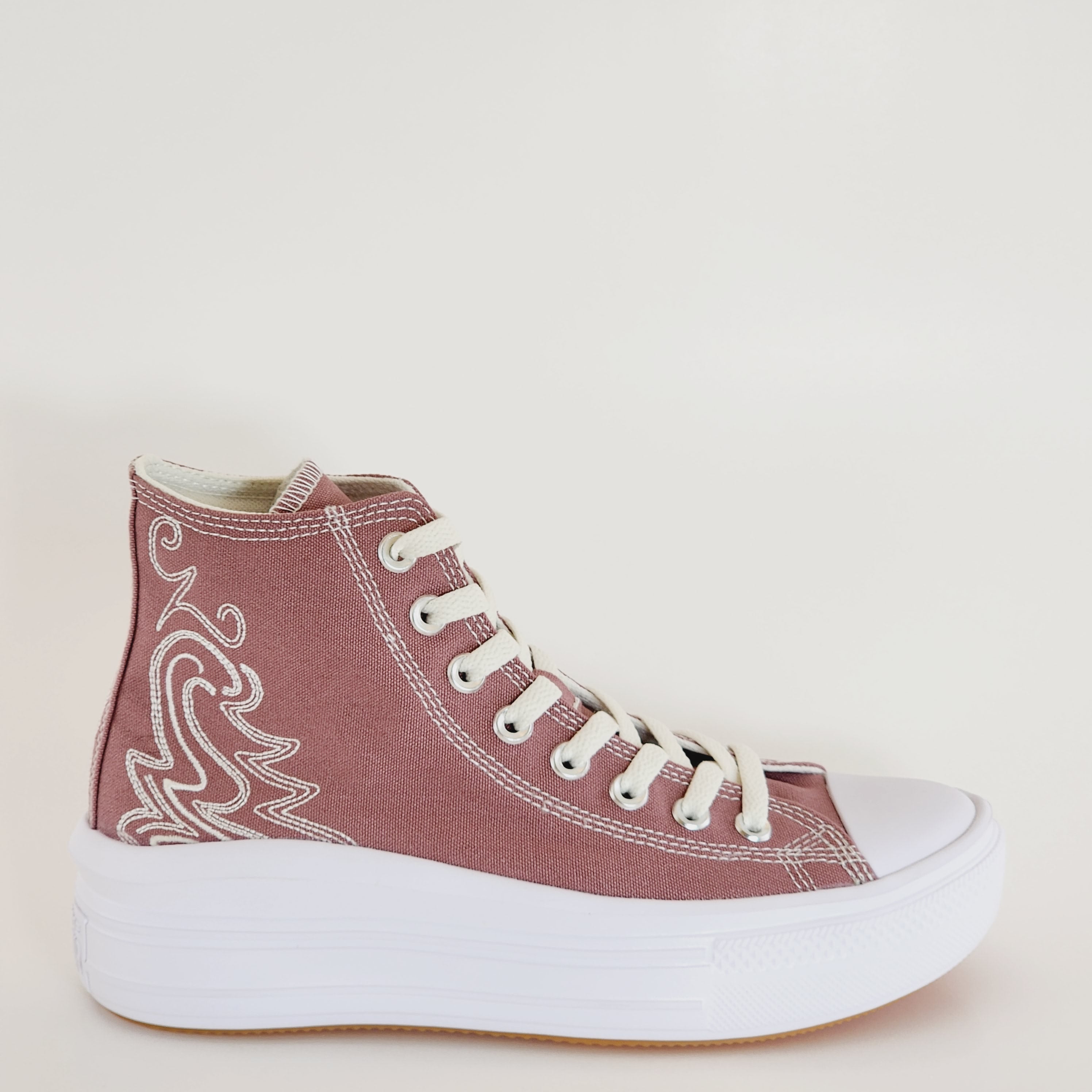 Converse CTAS Move Hi 'Western Embroidery' Women's Platform Sneakers A03905C NWT