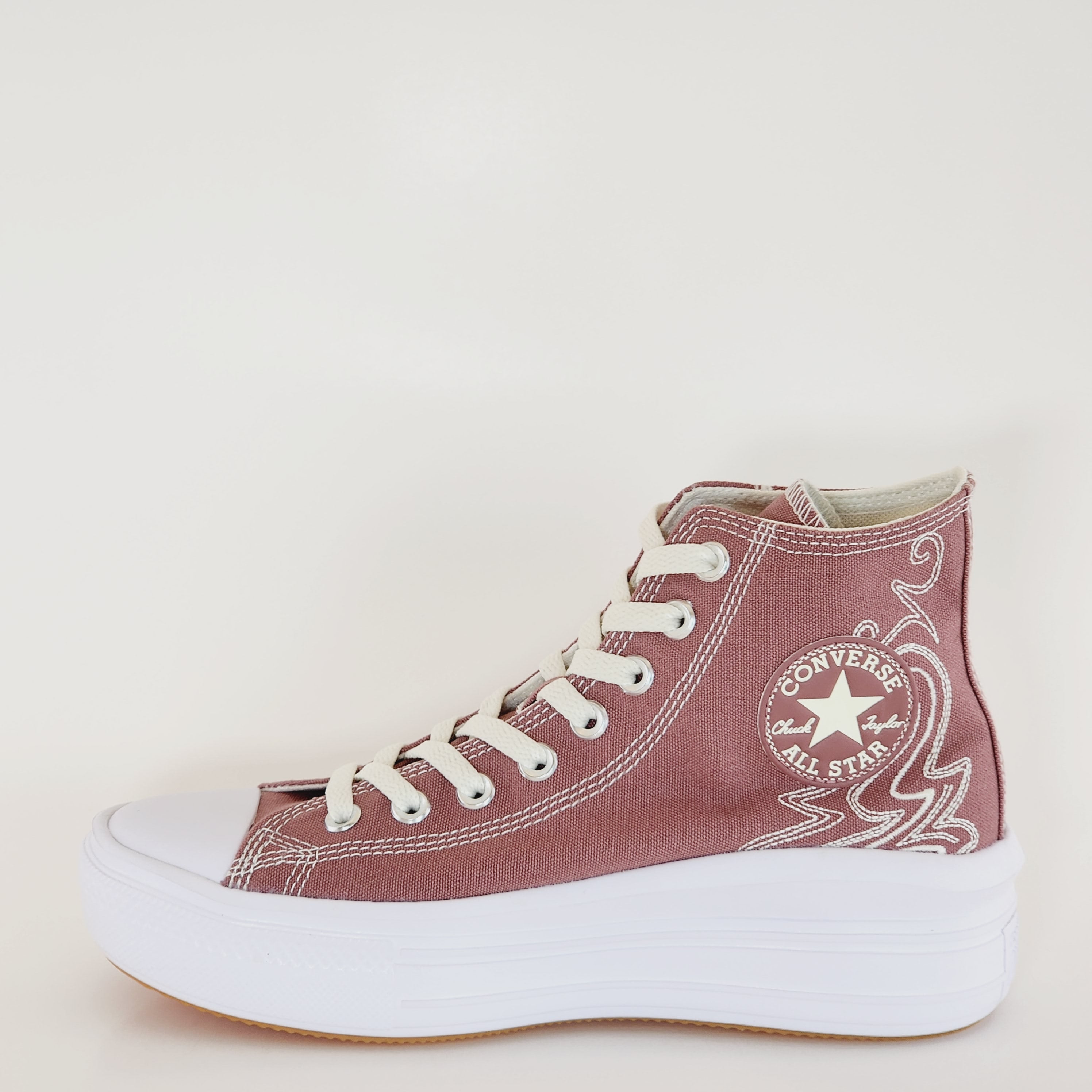 Converse CTAS Move Hi 'Western Embroidery' Women's Platform Sneakers A03905C NWT