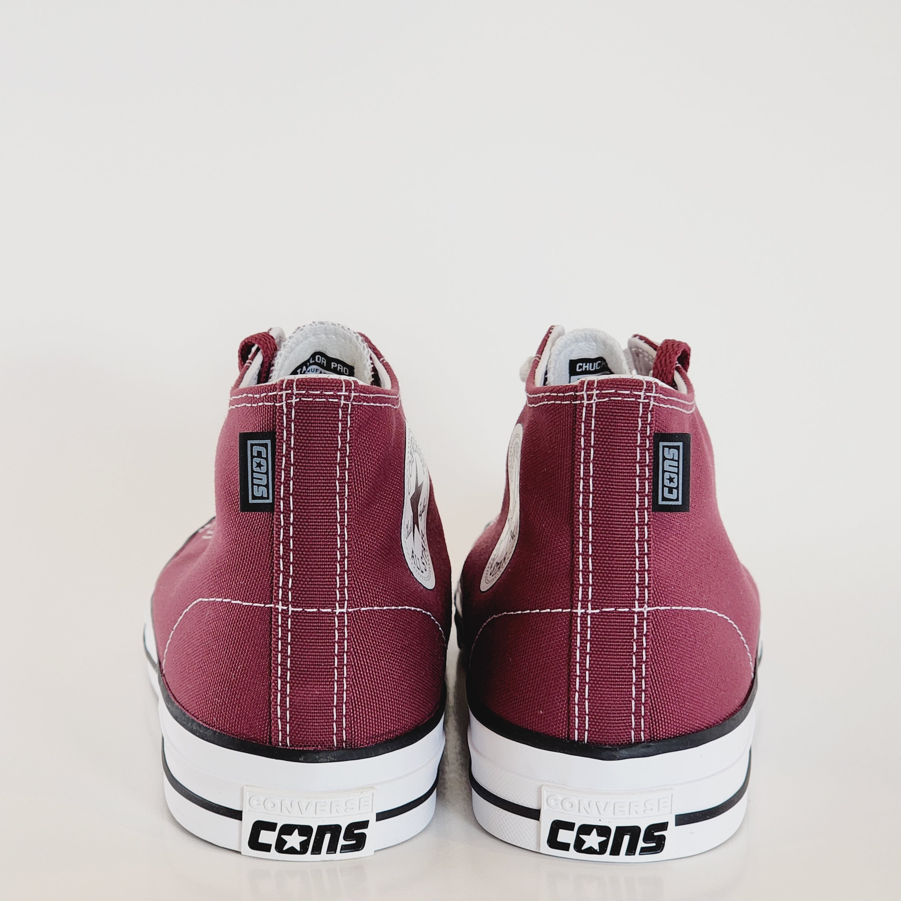 Converse CONS CTAS Pro Mid Cherry Vision/White Unisex Sneakers A04150C NWT