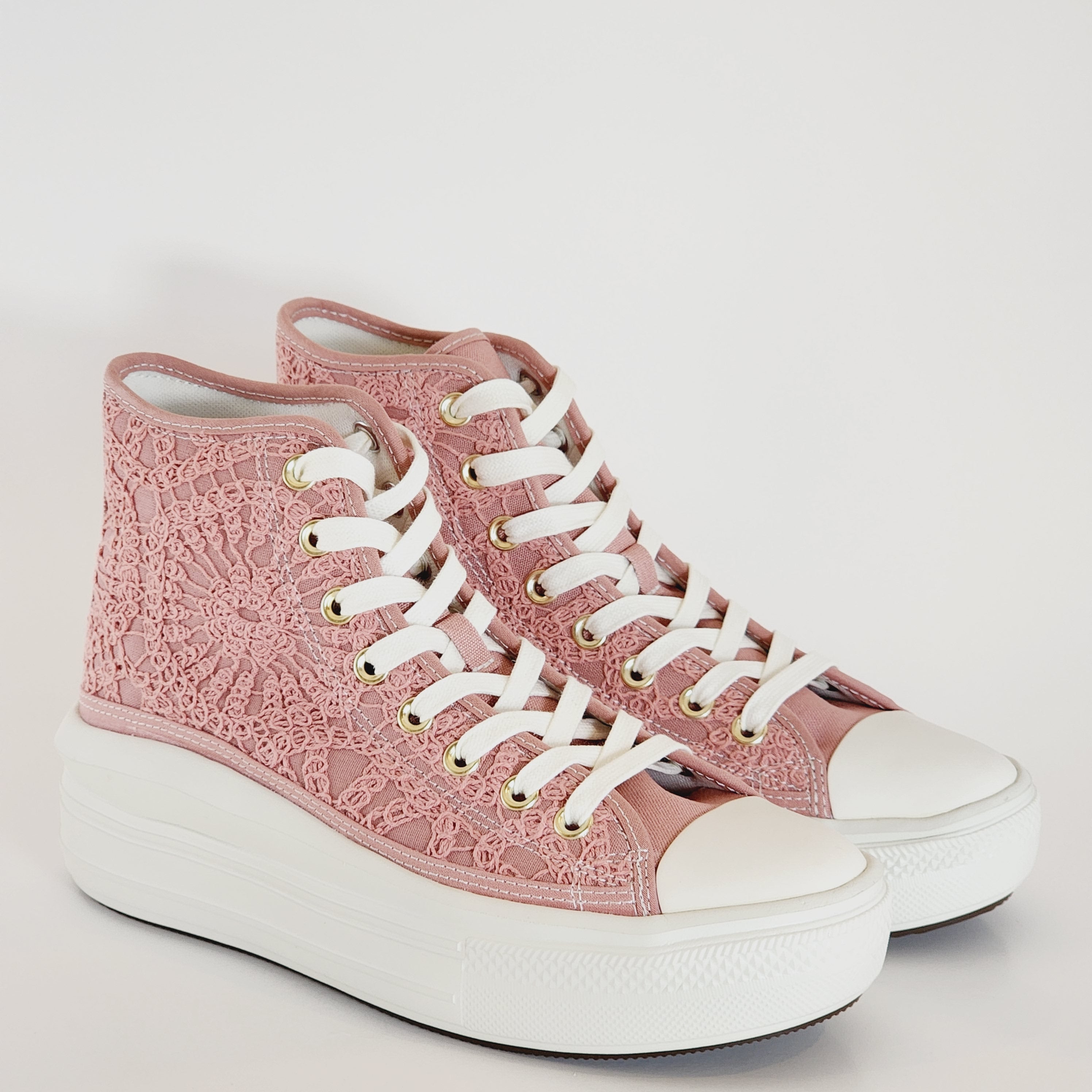 Converse CTAS Move Hi 'Daisy Cord' Women's Platform Sneakers A03951C NWT