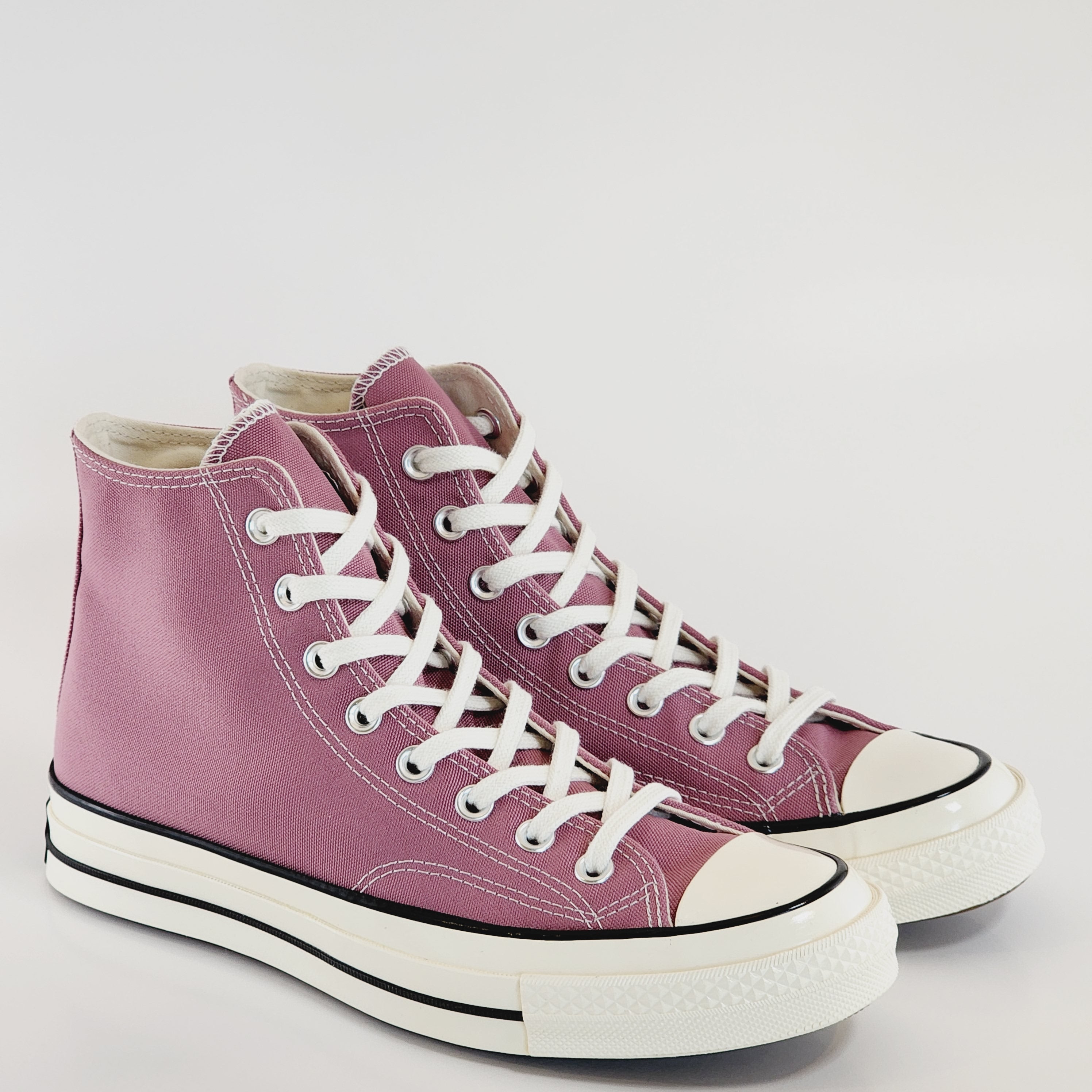 Converse Chuck 70 Hi Pink Aura/Egret/Black Canvas Unisex Sneakers 172683C NWTZ