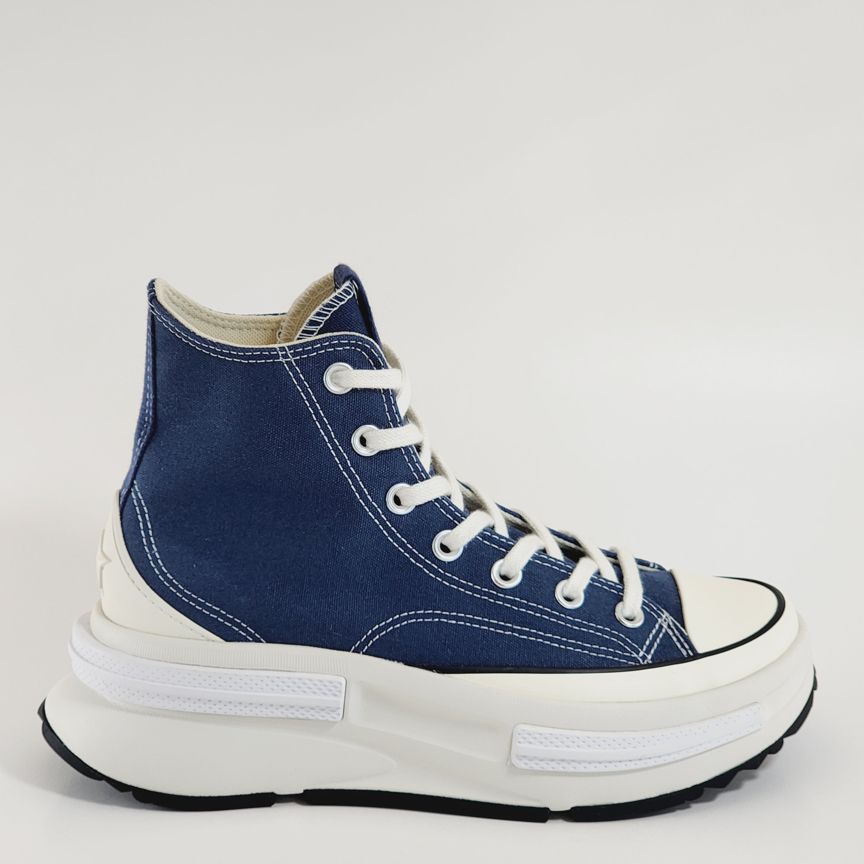 Converse Run Star Legacy CX Hi Navy Women's Platform Sneakers A04367C NWT