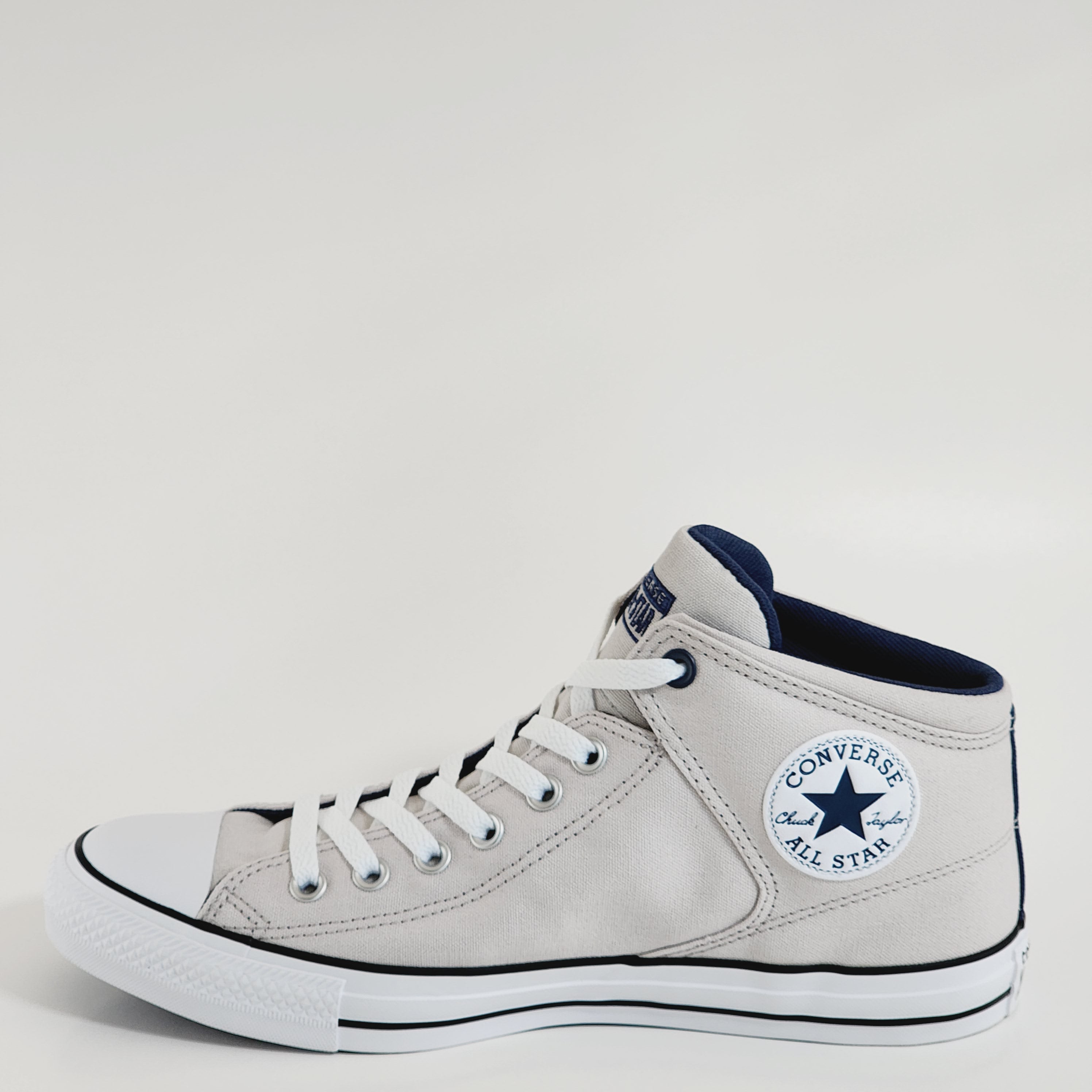 Converse CTAS Street Mid Crafted Pale Putty/Navy Unisex Sneakers A06199F NWT