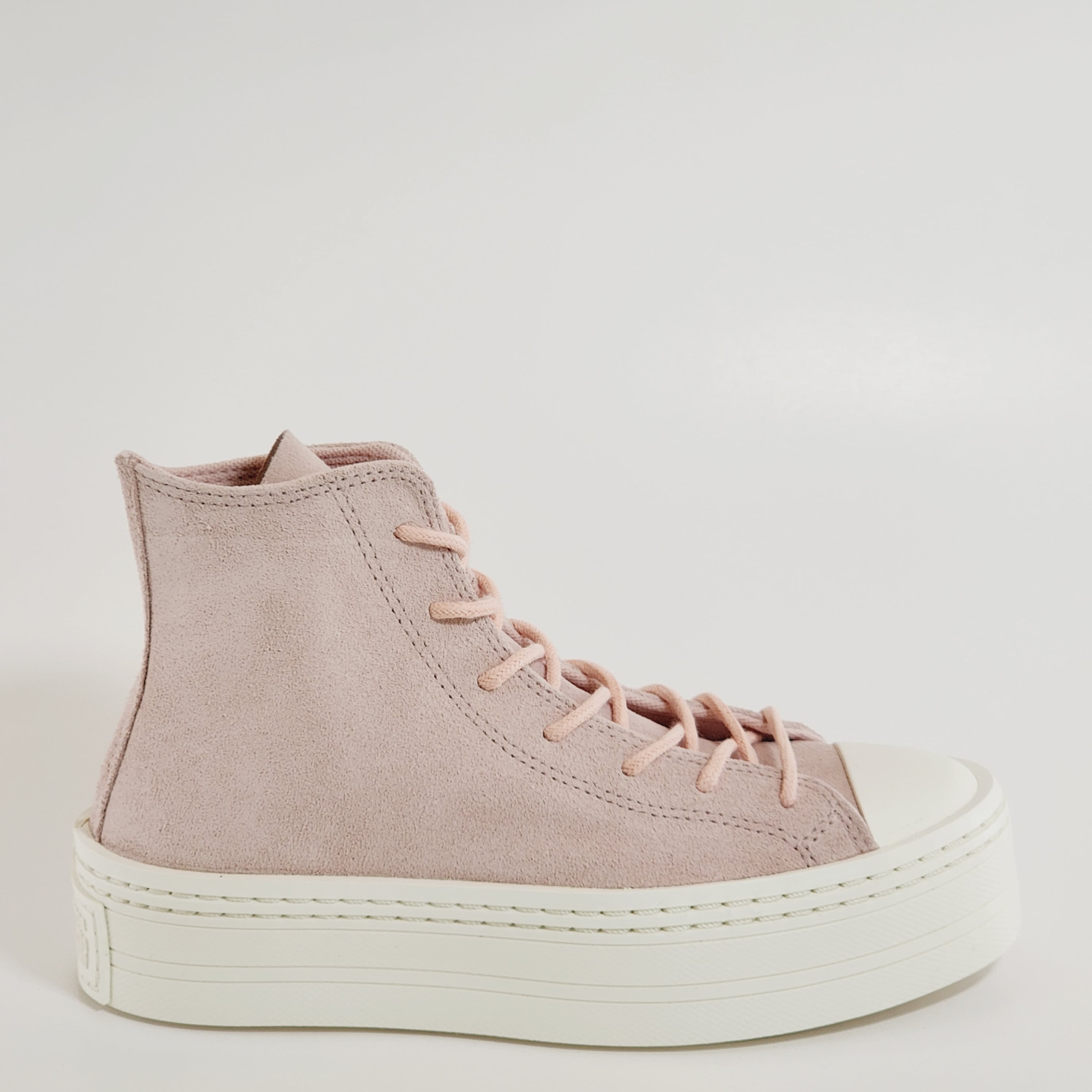 Converse CTAS Hi Modern Lift Mono Suede Women's Platform Sneaker A04663C NWT