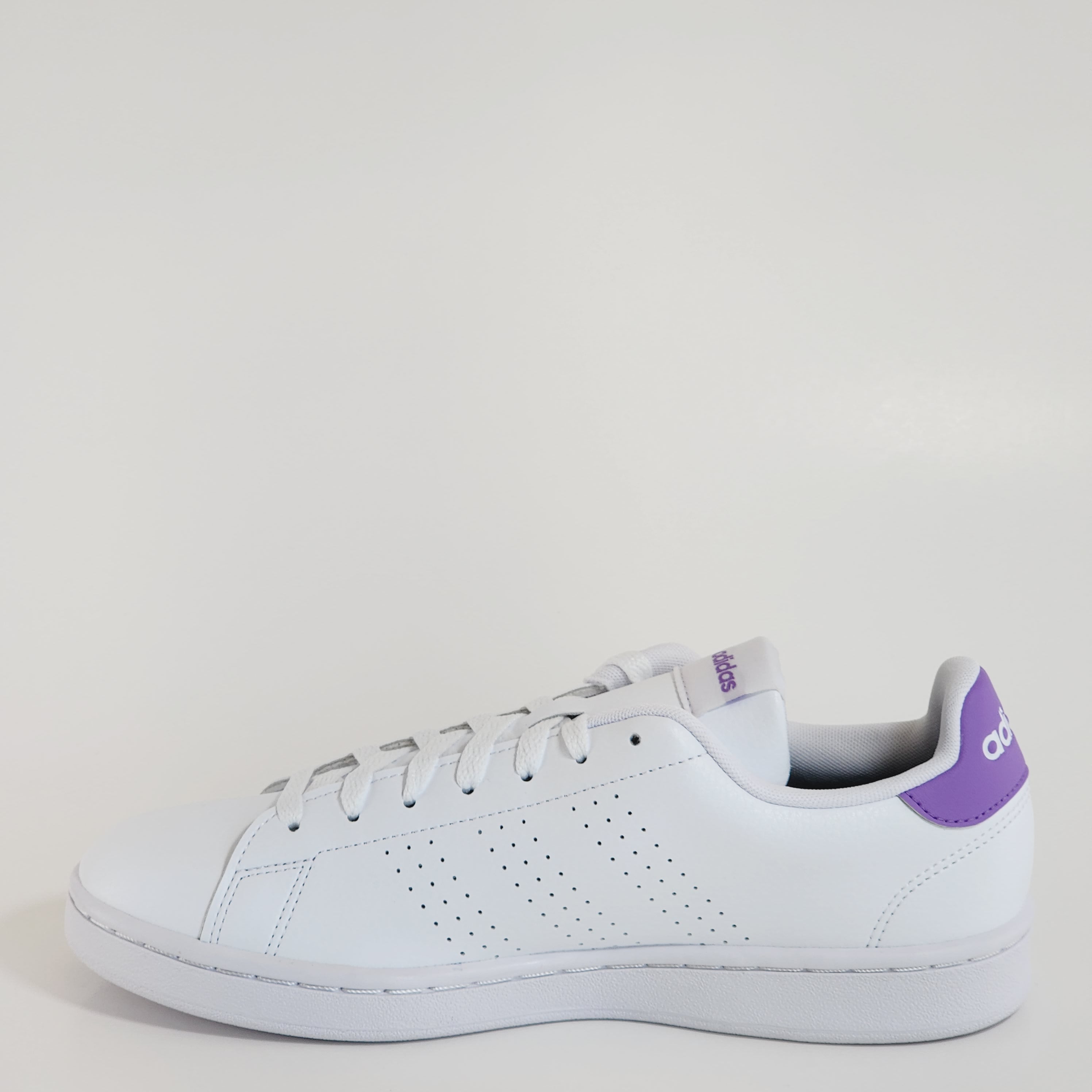 Adidas Advantage Cloud White/Violet Fusion Women's Sneakers HR0320 NWT