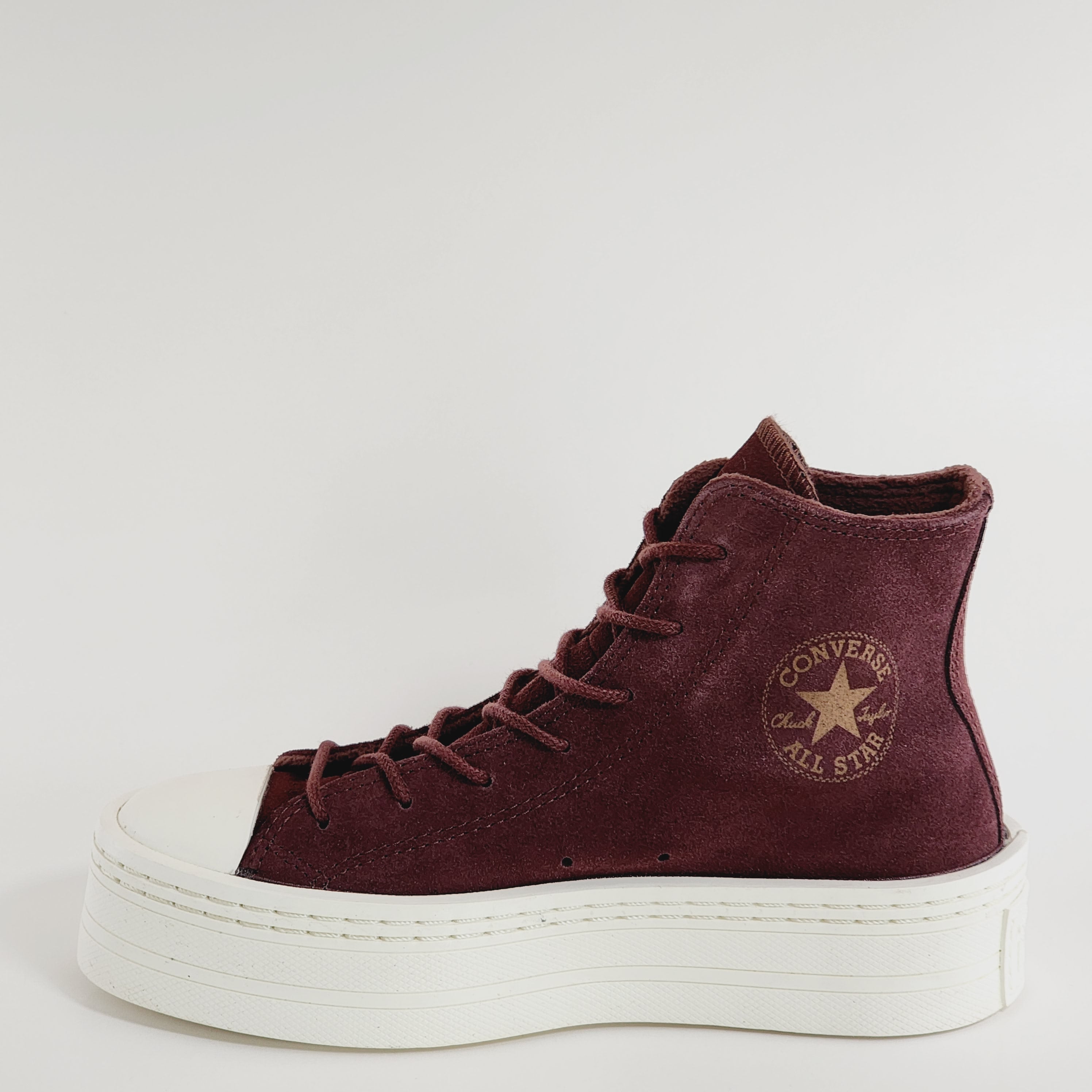 Converse CTAS Hi Modern Lift Suede Women's Platform Sneakers A06783C NWT