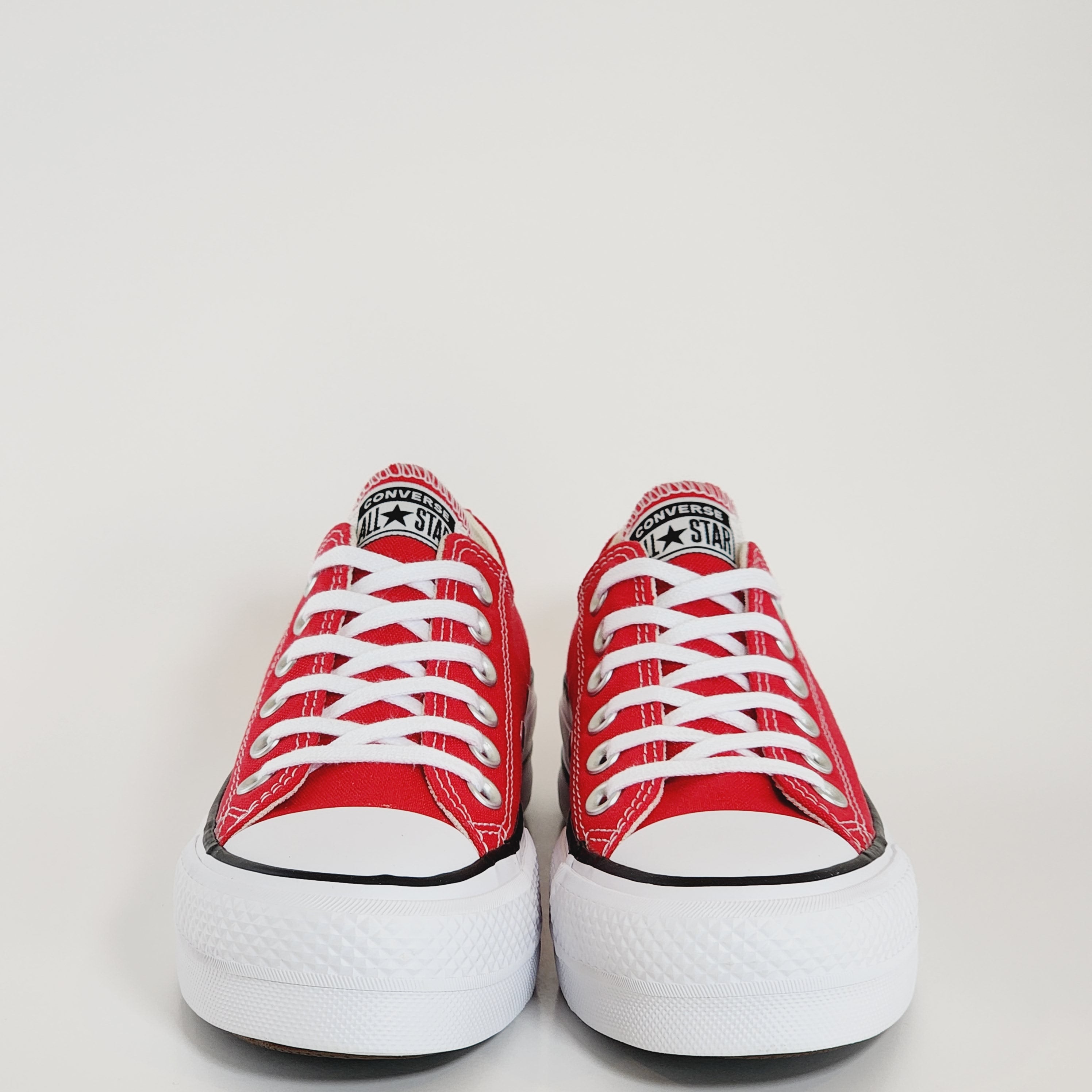 Converse CTAS Lift Ox Red/Black/Egret Canvas Platform Sneakers A06839C NWT