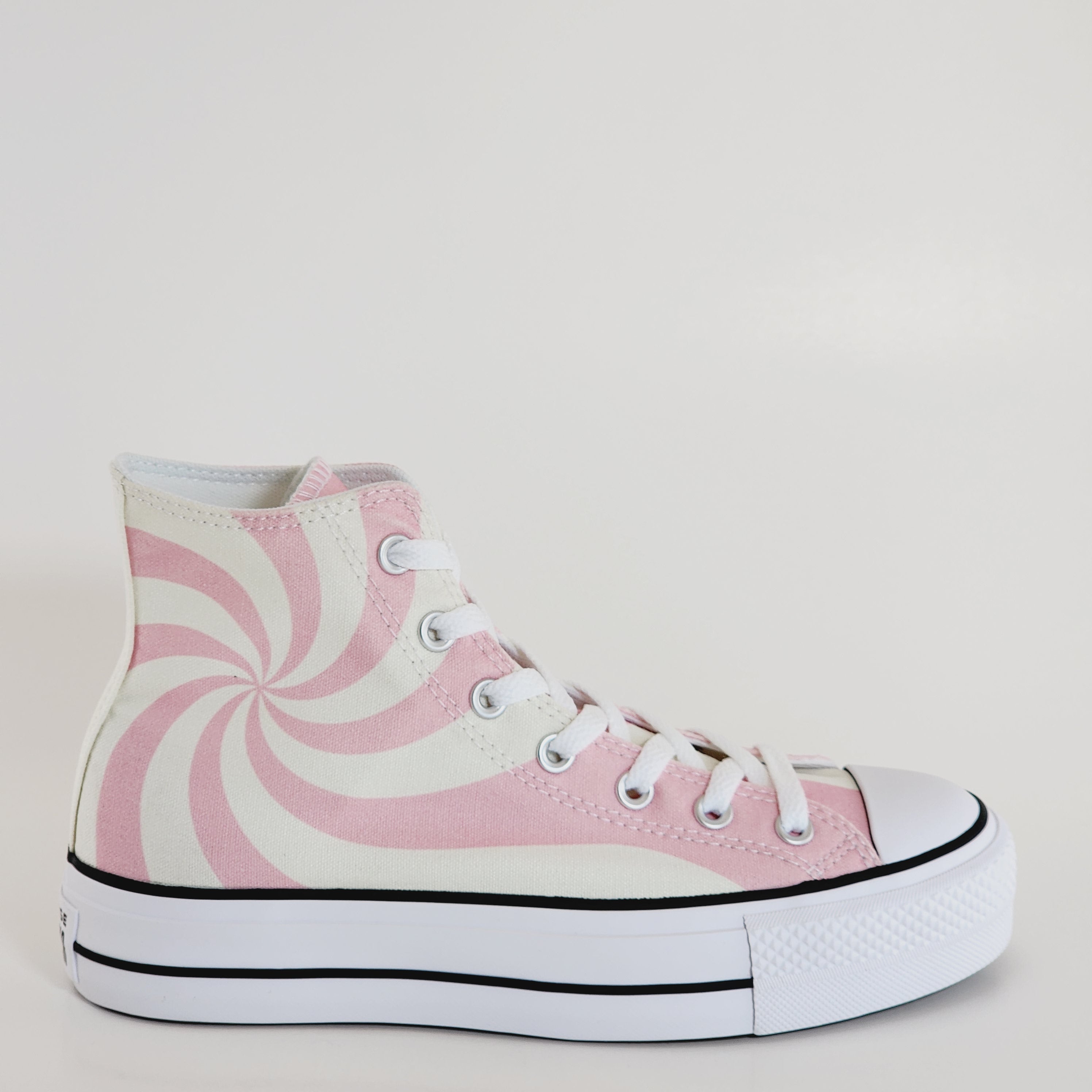 Converse CTAS Hi Lift Sunrise Pink Canvas Women's Platform Sneakers A10008C NWT