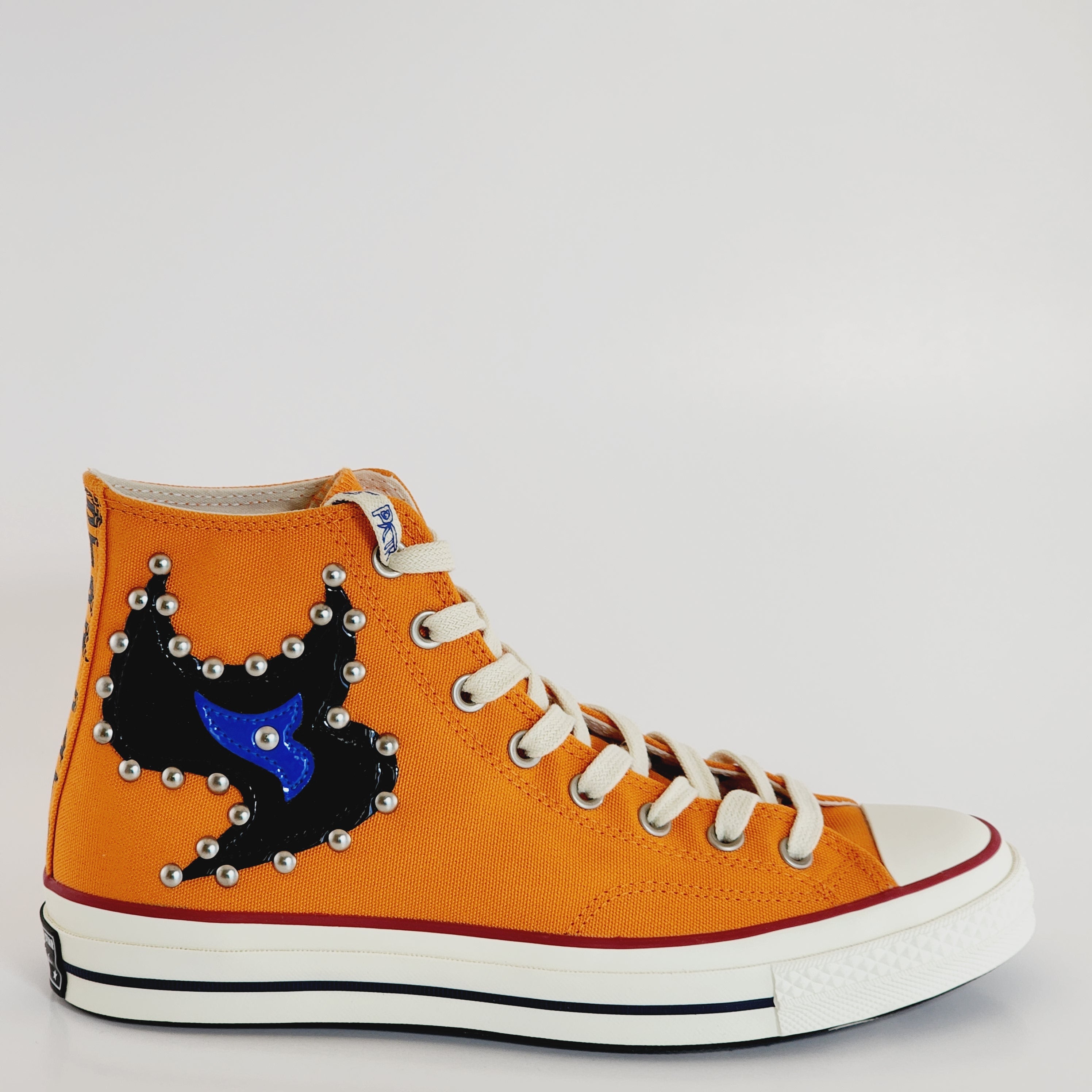 Converse X Come Tees Chuck 70 'Star Light Path' Sun Orange Sneakers A01762C NWT