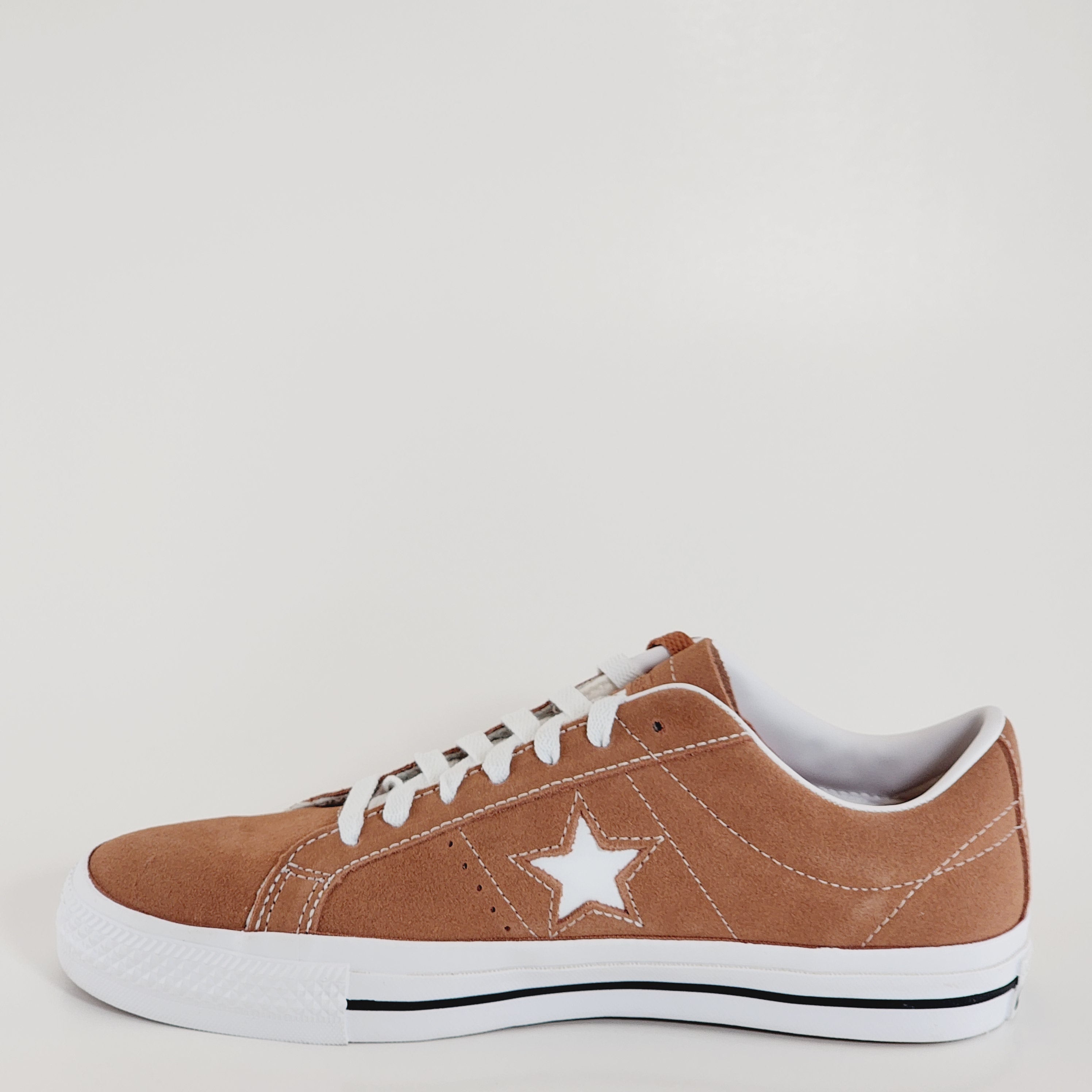 Converse One Star Pro Ox Mineral Clay/White/Black Unisex Sneakers A03291C NWT