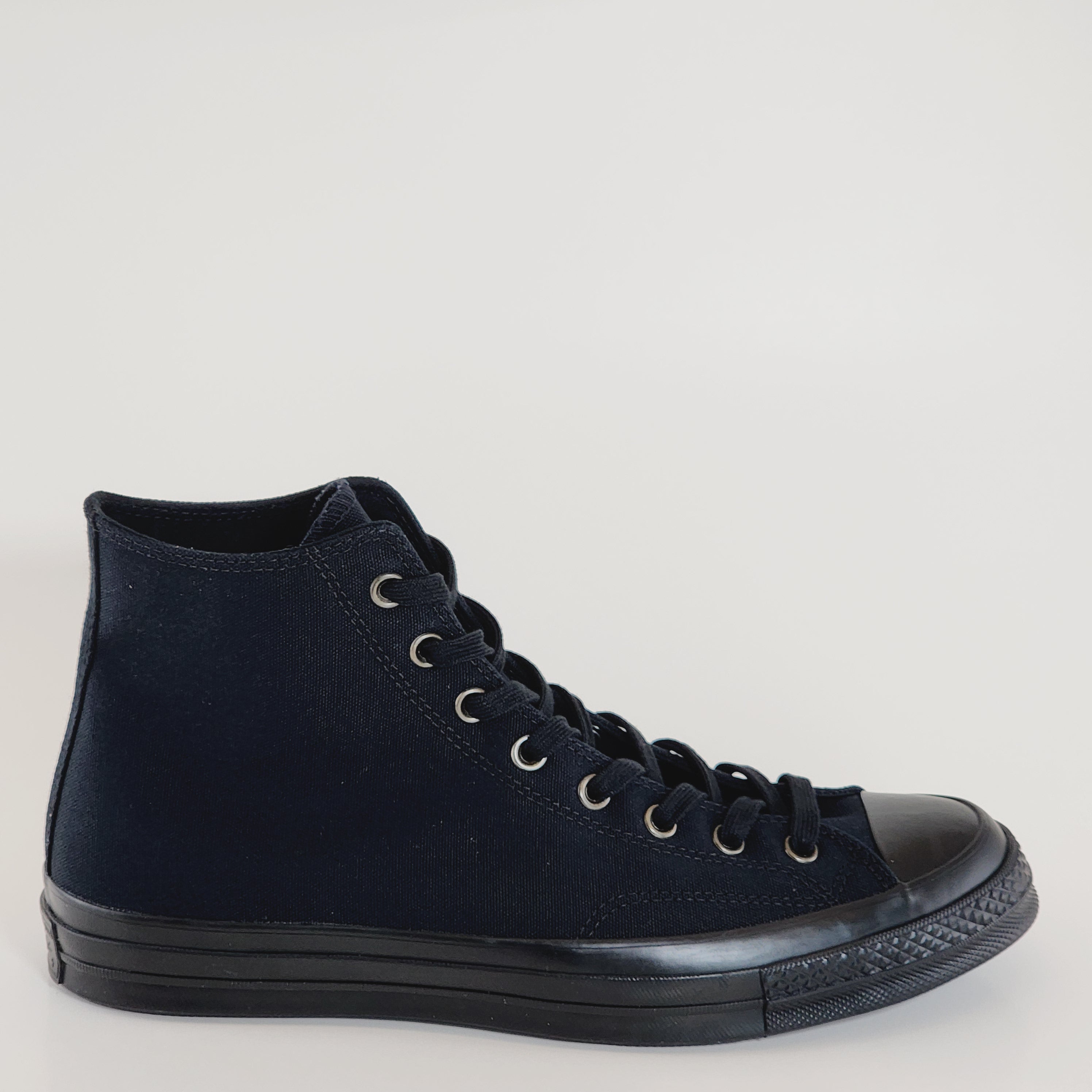 Converse Chuck 70 Hi 'Triple Black' Canvas Unisex Sneakers 168928C NWT