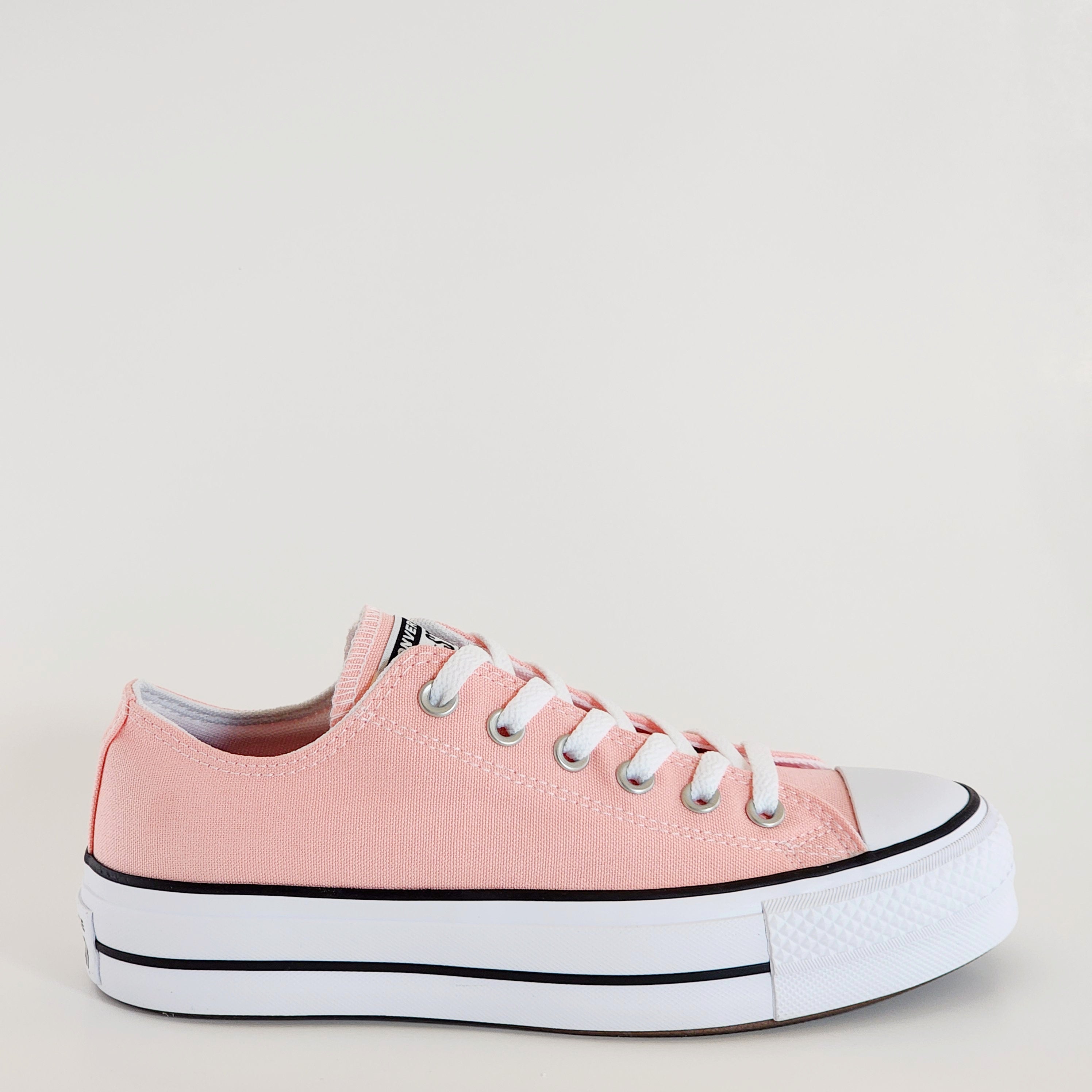 Converse CTAS Lift Ox Bleached Coral Canvas Women's Platform Sneaker A09958C NWT