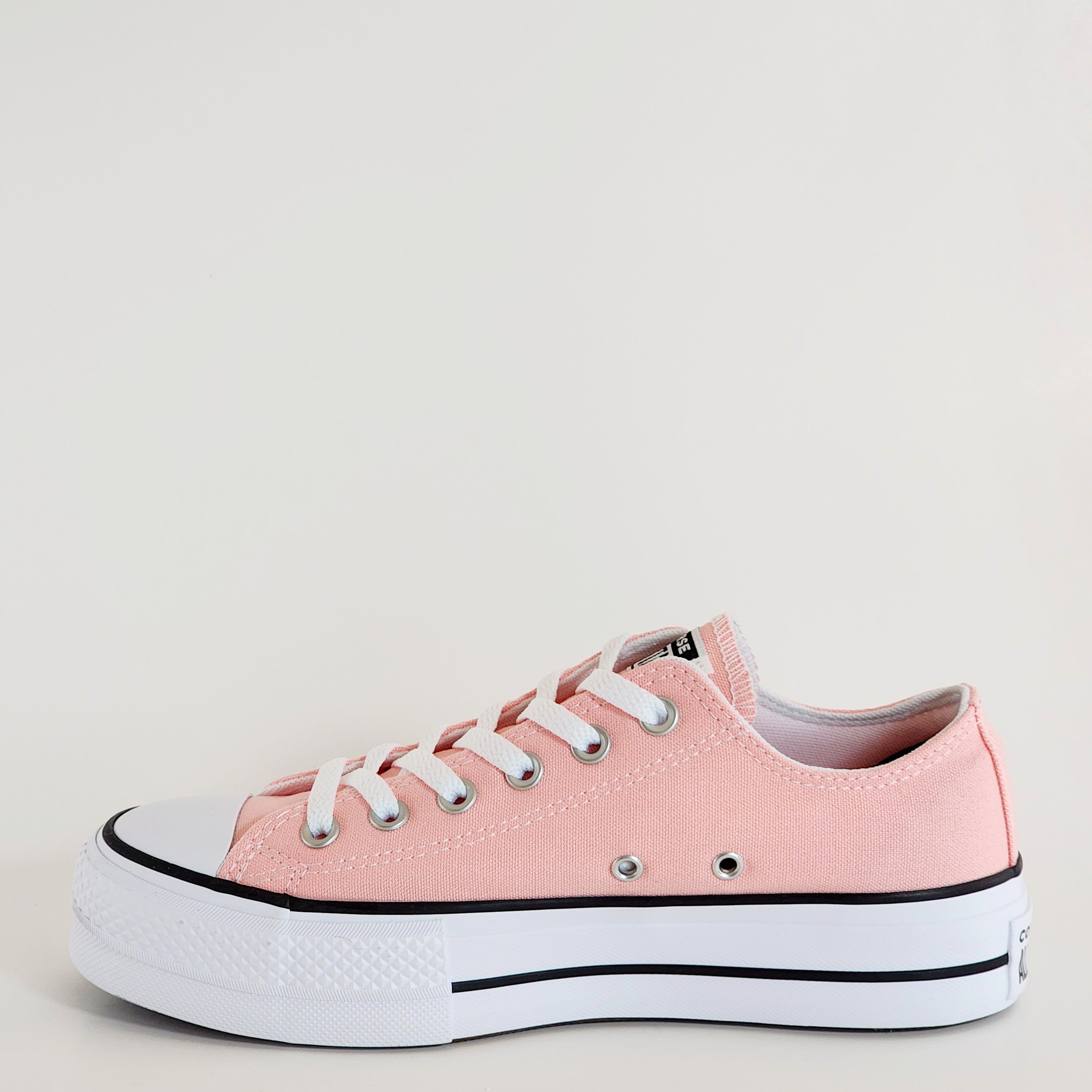 Converse CTAS Lift Ox Bleached Coral Canvas Women's Platform Sneaker A09958C NWT