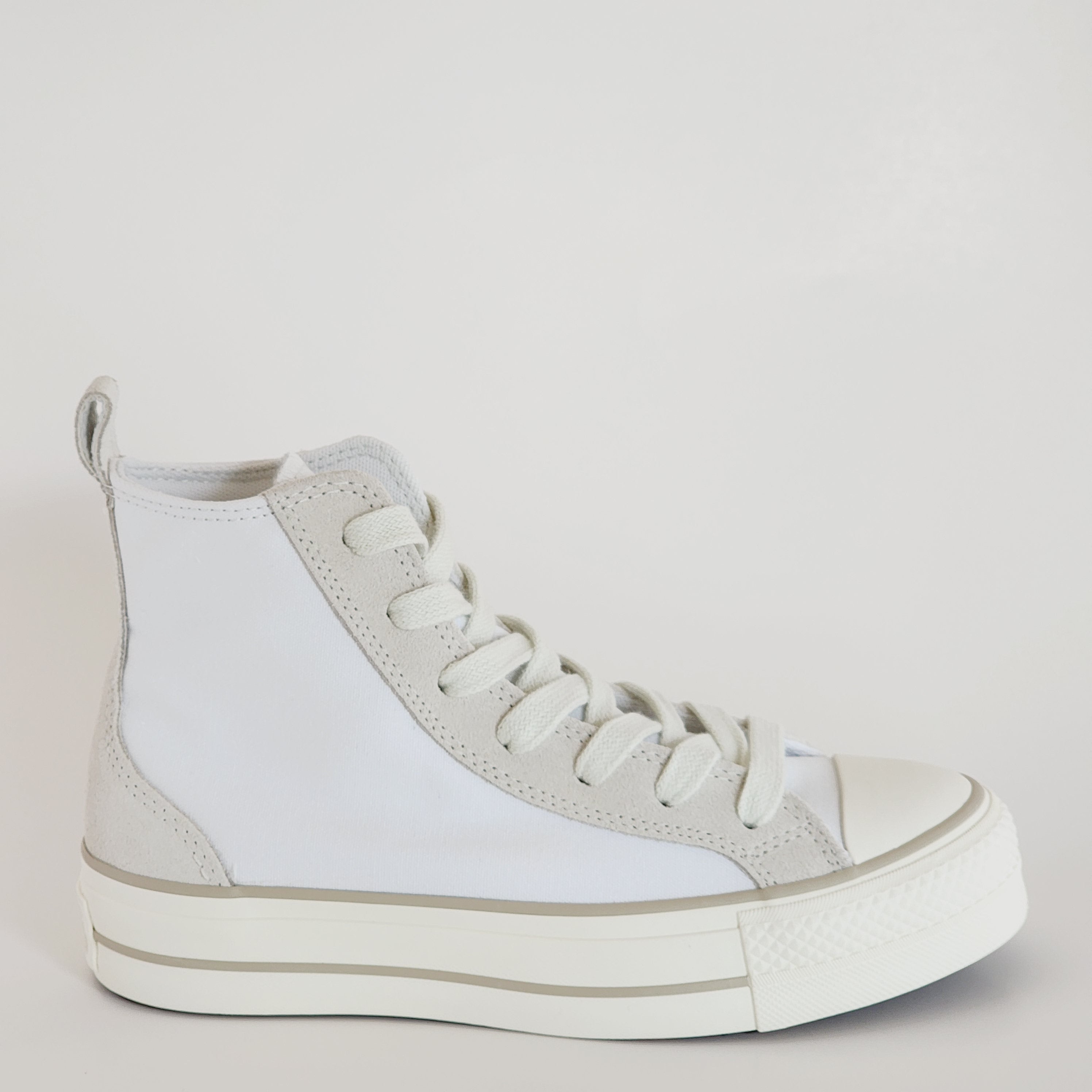 Converse CTAS Lift Hi Two-Tone White Women's Platform Sneakers A09774C NWT