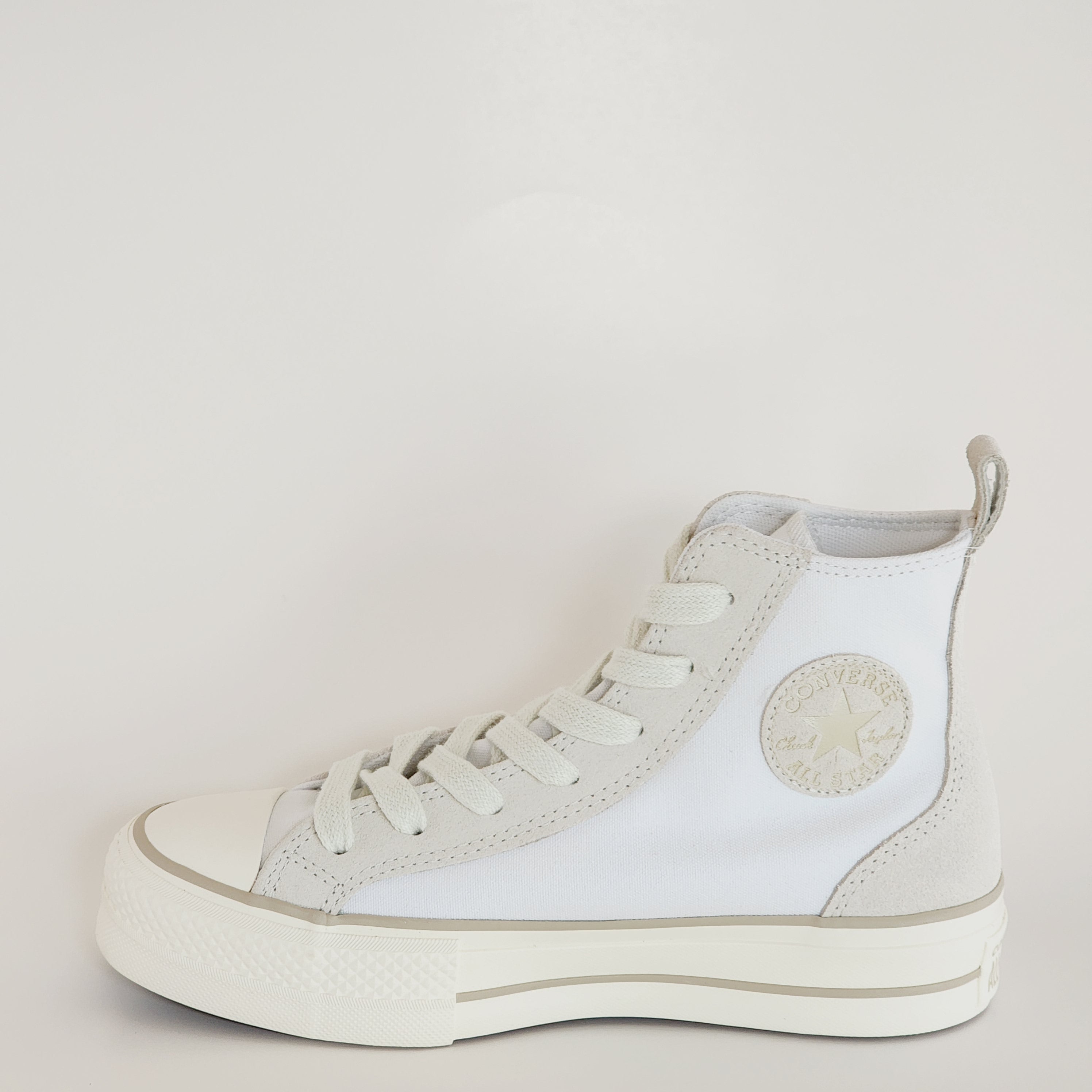 Converse CTAS Lift Hi Two-Tone White Women's Platform Sneakers A09774C NWT