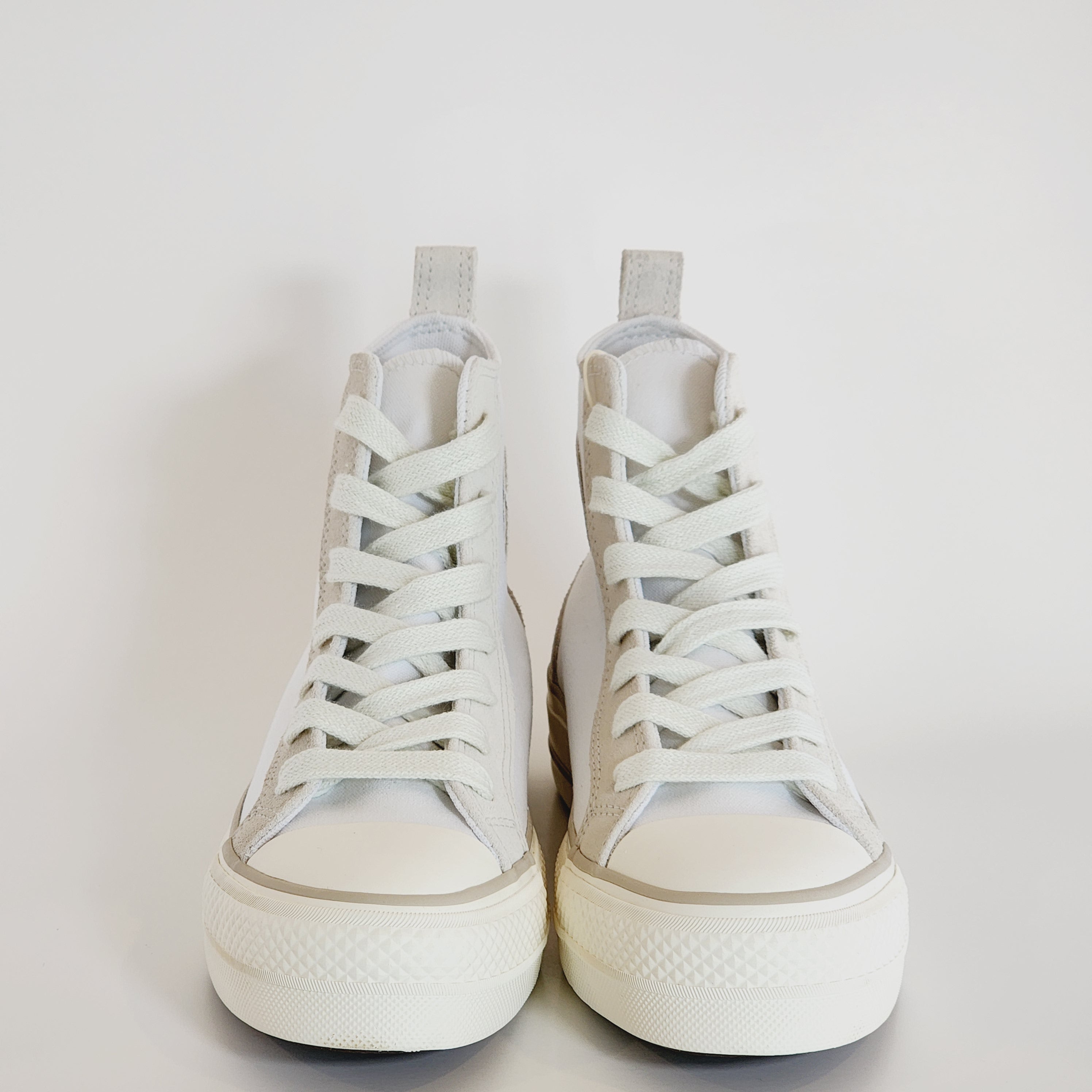 Converse CTAS Lift Hi Two-Tone White Women's Platform Sneakers A09774C NWT